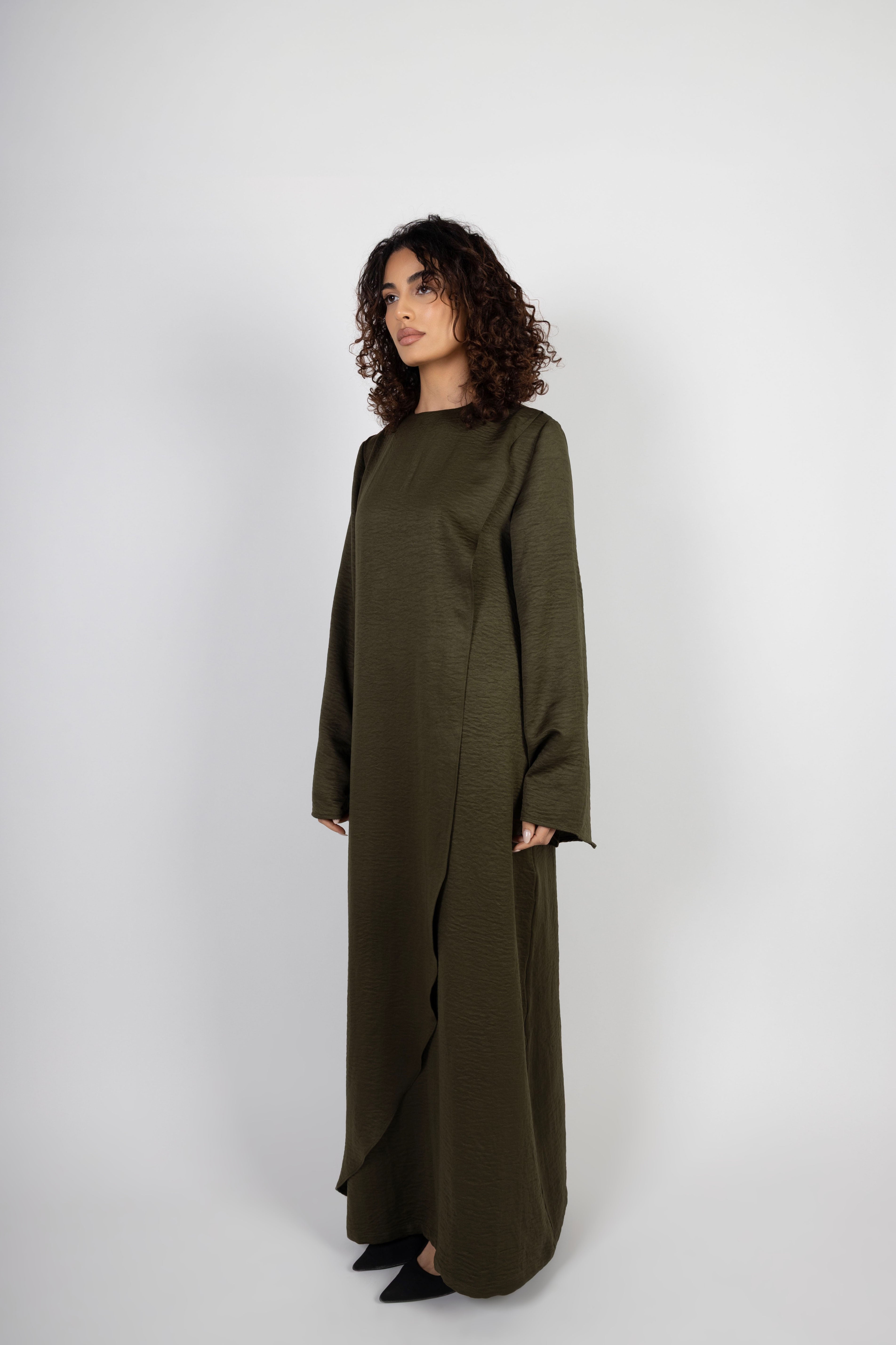 Contour Dress – Olive