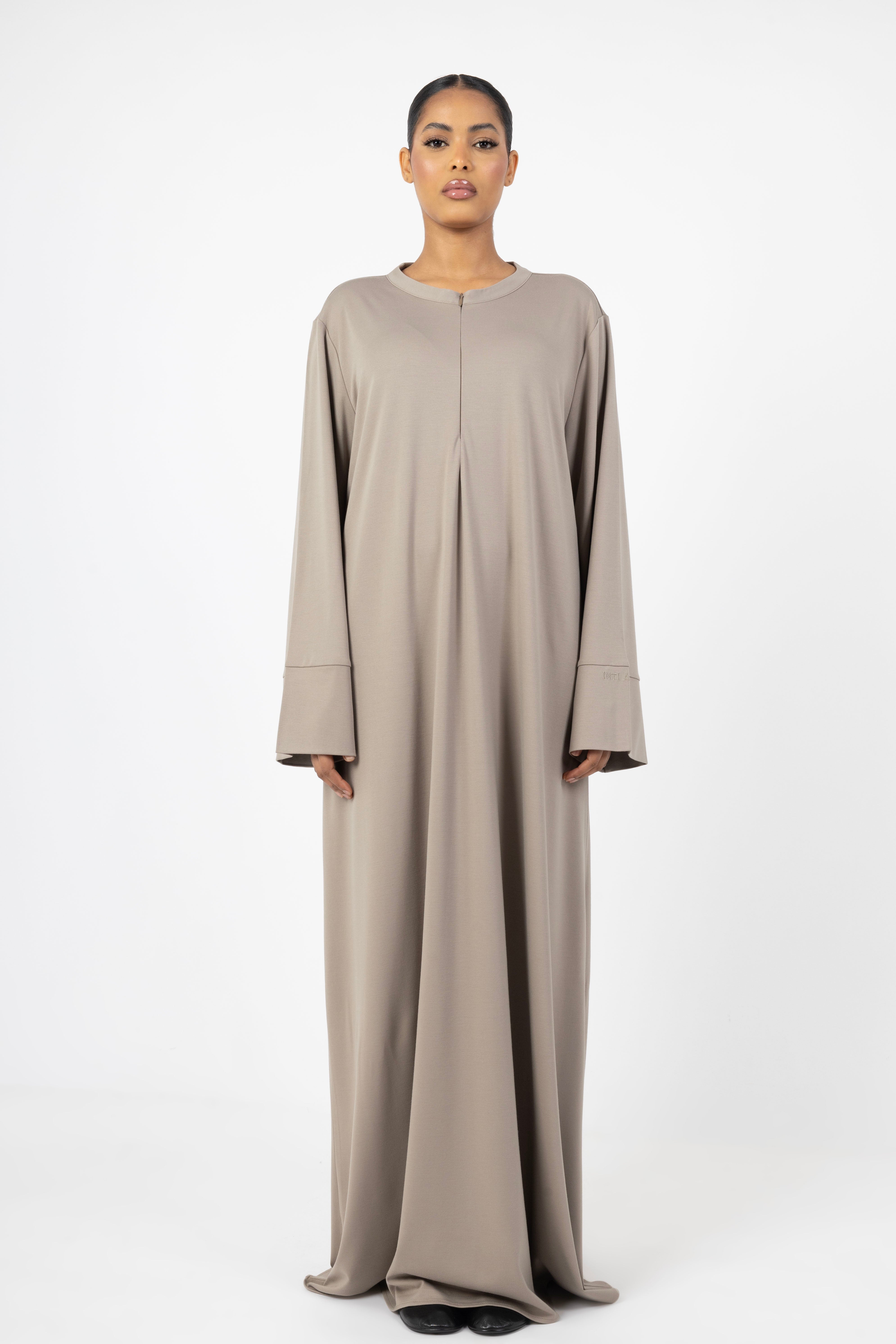 Bamboo Khimar Set - Taupe