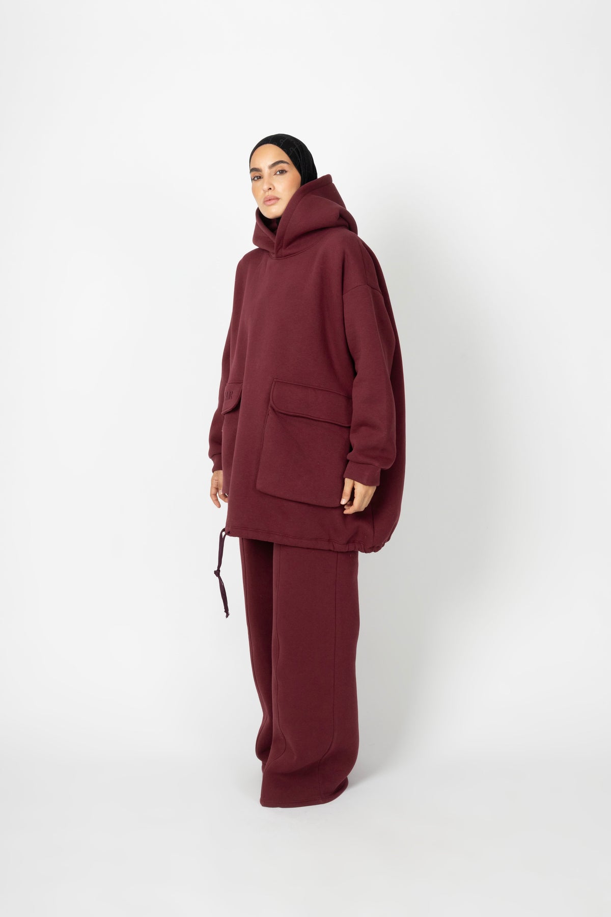 Soft Lounge Pants - Bordeaux
