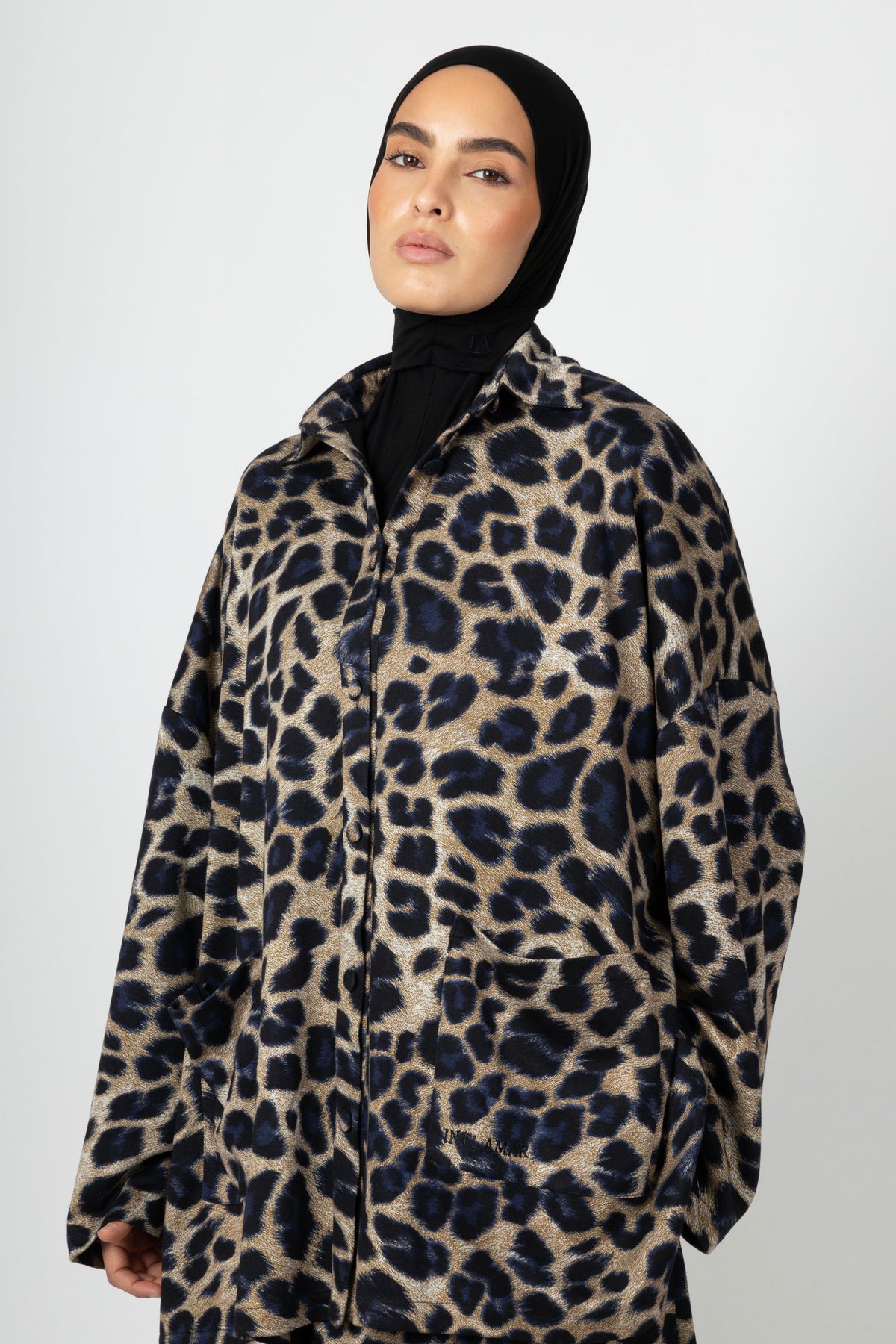 Wide Twinset - Taupe Leopard