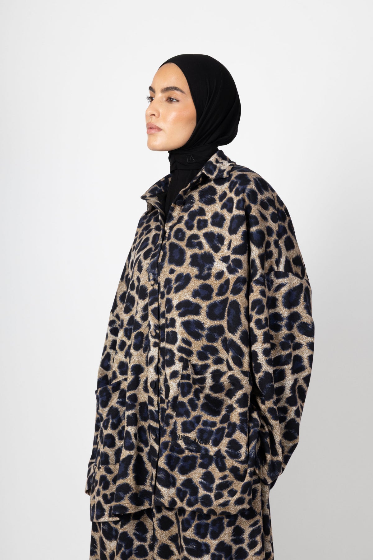 Wide Twinset - Taupe Leopard