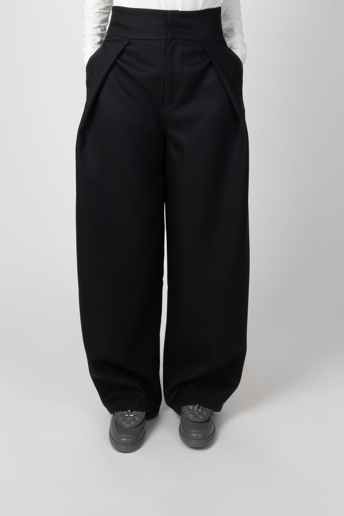 Statement Trousers - Black