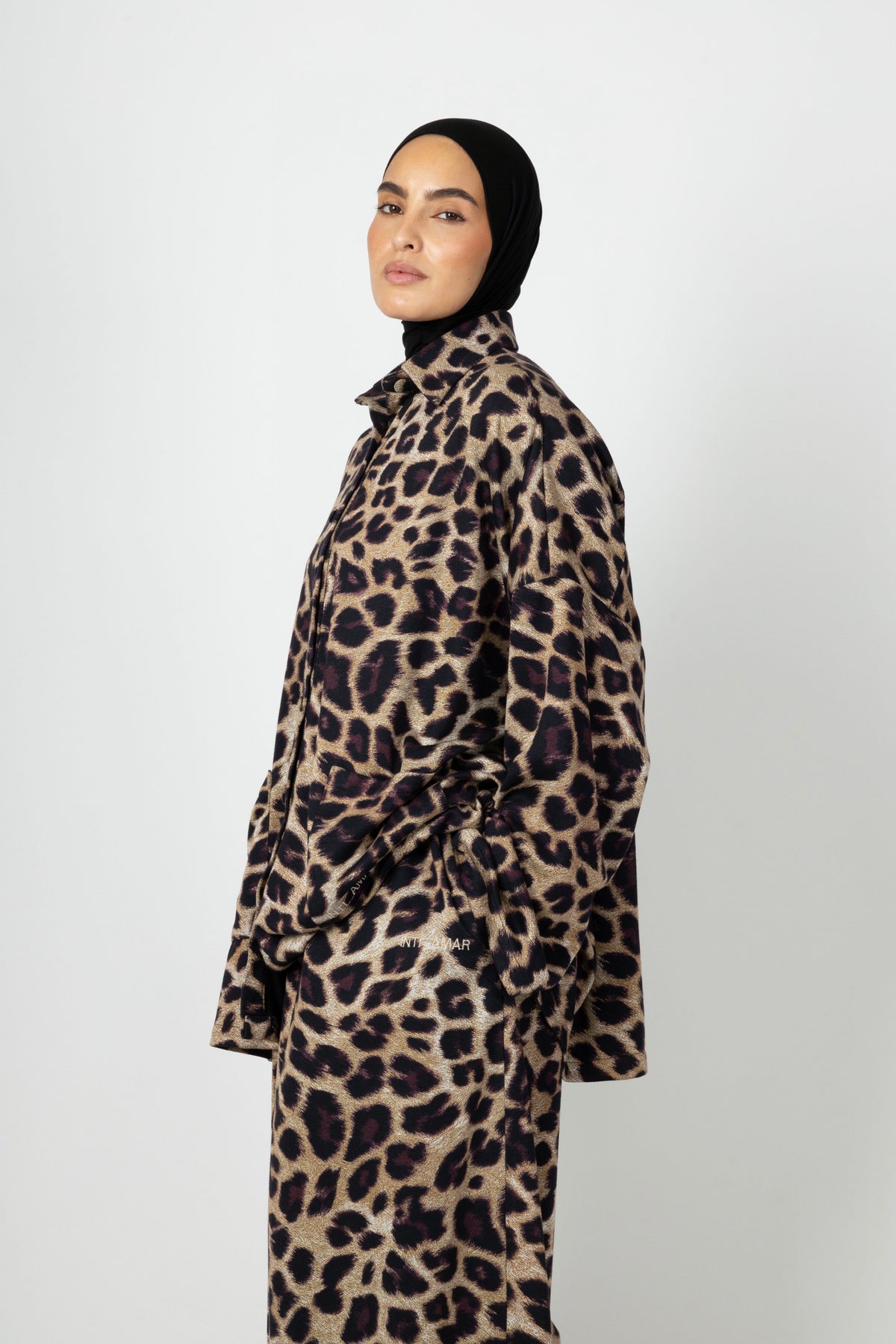 Wide Twinset - Caramel Leopard