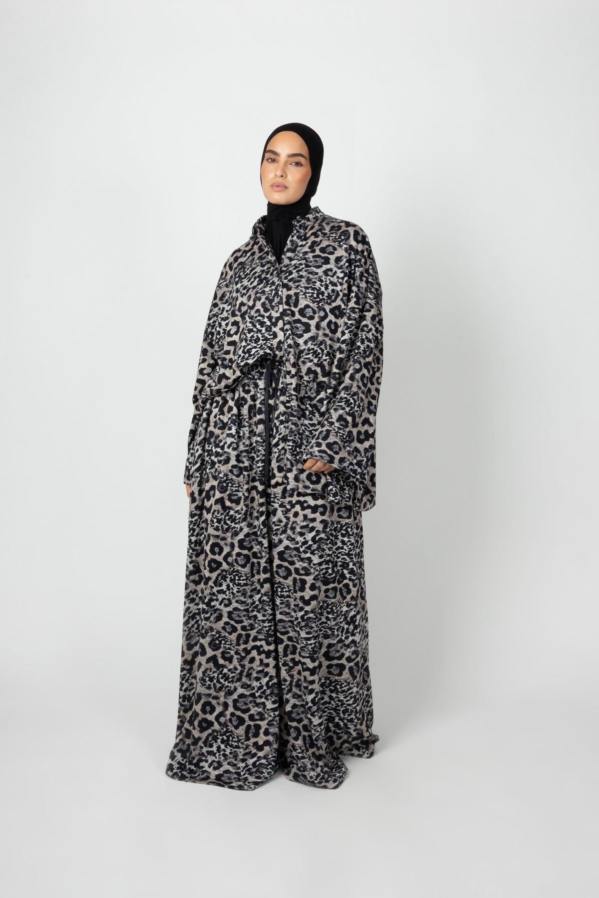 Wide Twinset - Monochrome Animal