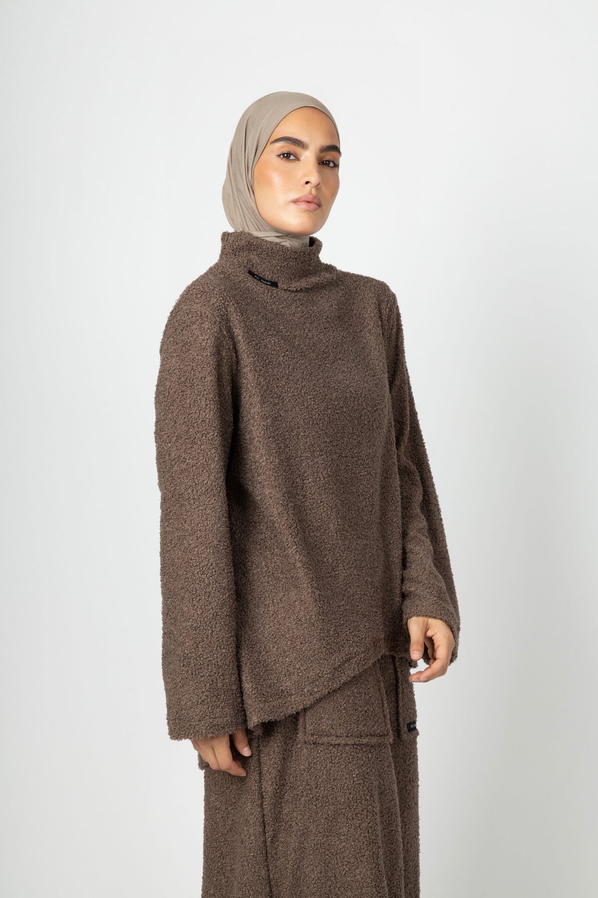 Teddy Co-ord Set - Mushroom Taupe