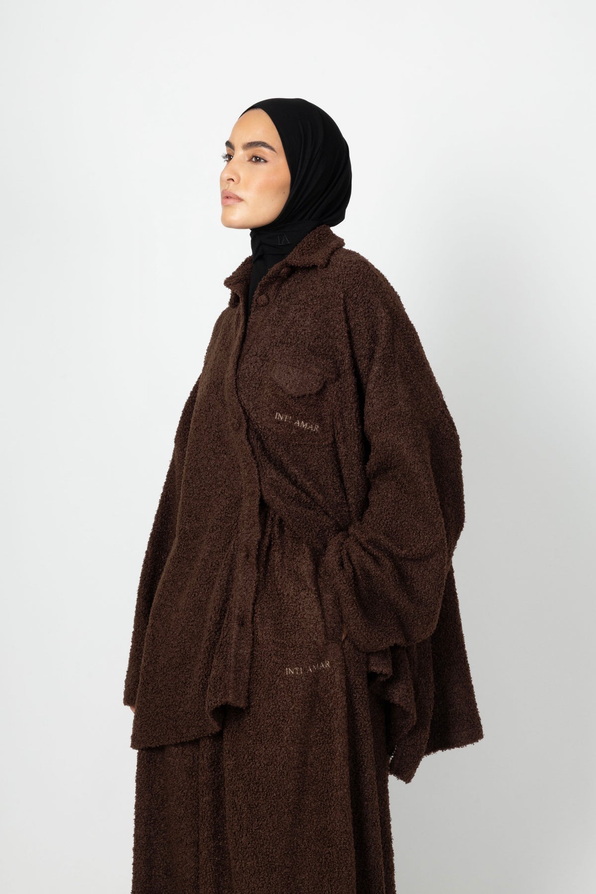 Wide Teddy Twinset - Chestnut Brown