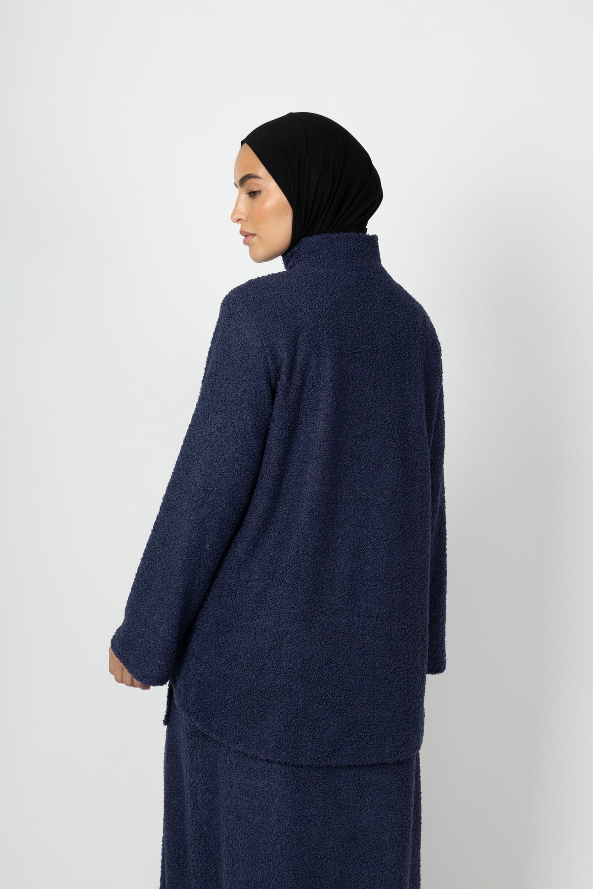 Teddy Co-ord Set - Dusty Navy