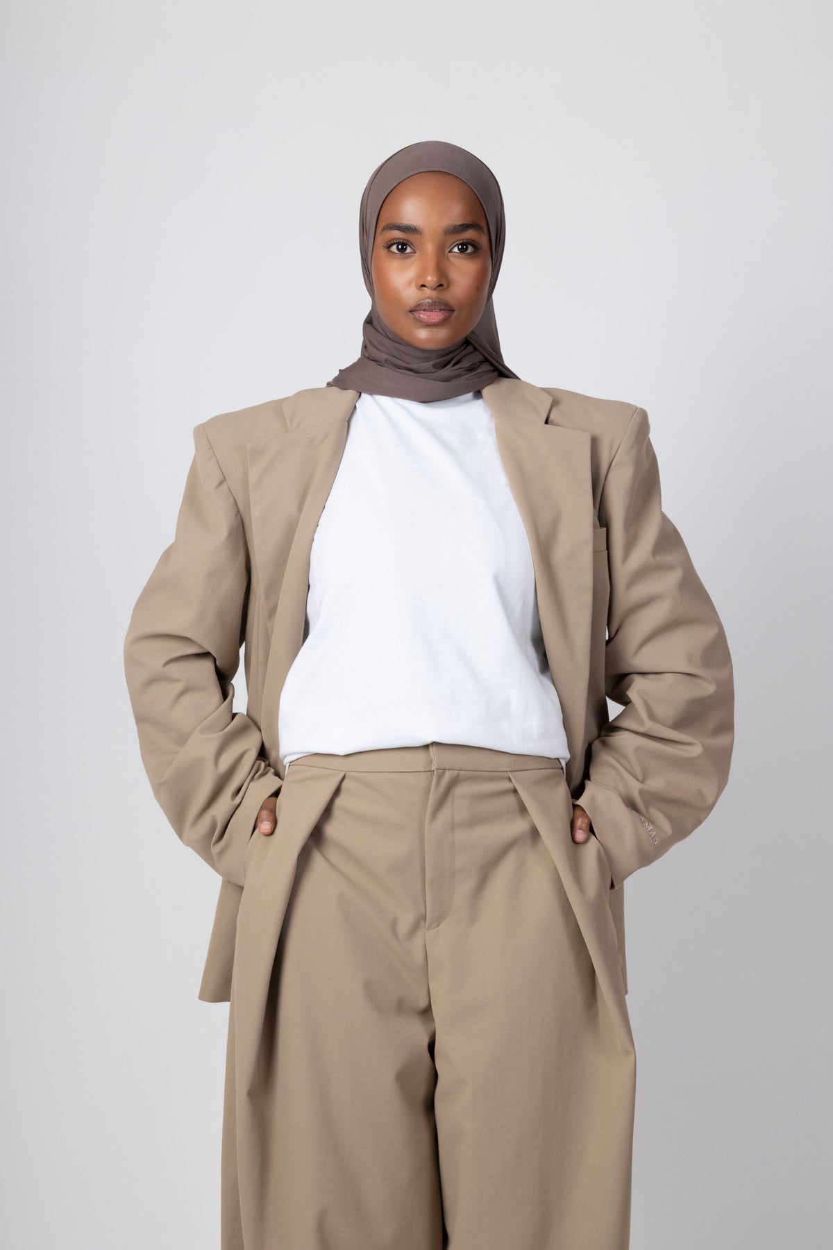 Statement Blazer - Sand