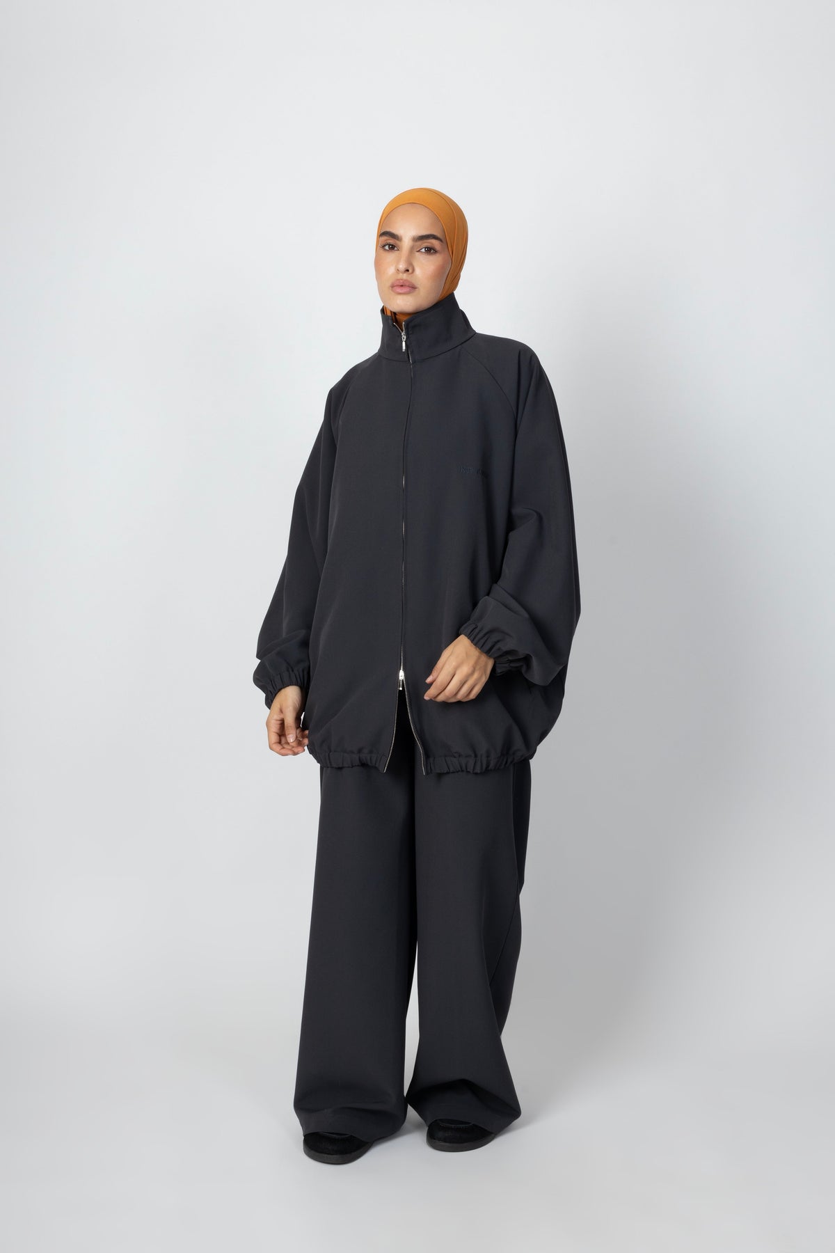 Track Jacket - Charcoal