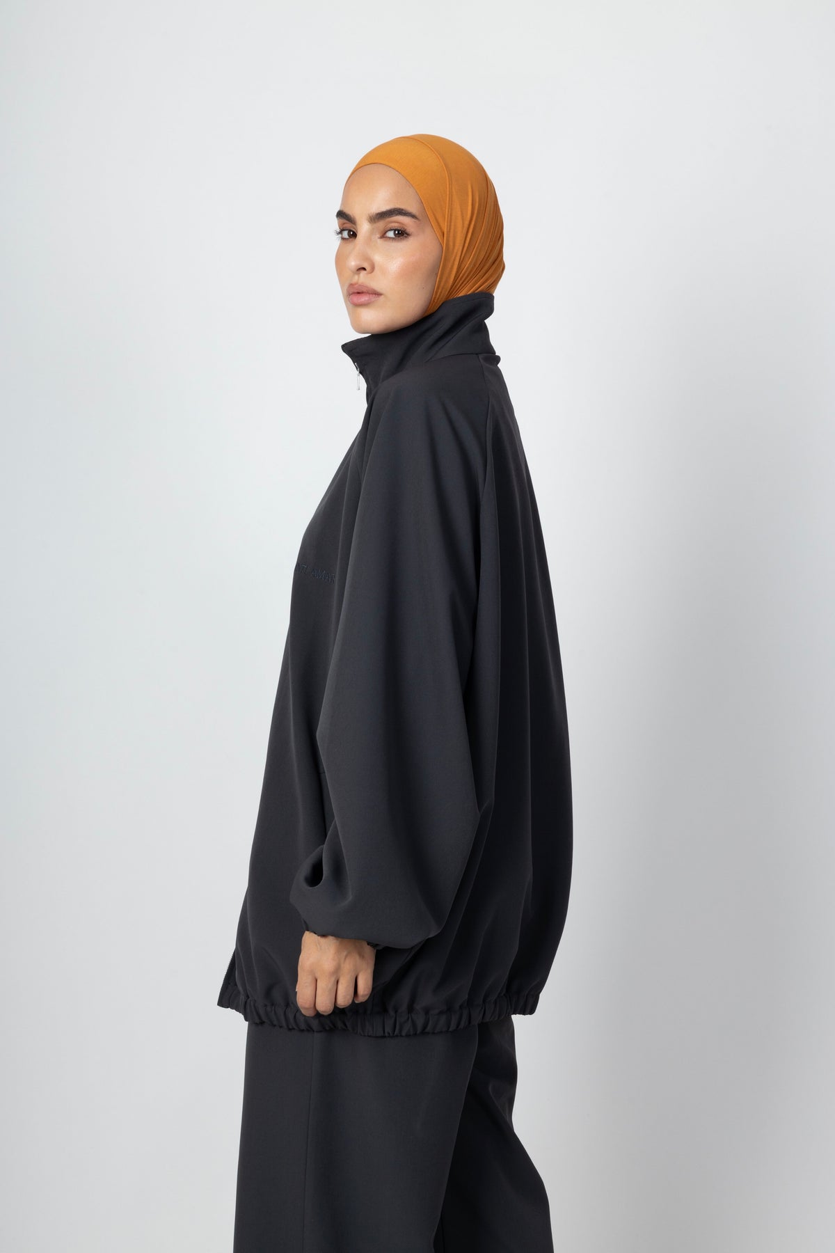 Track Jacket - Charcoal