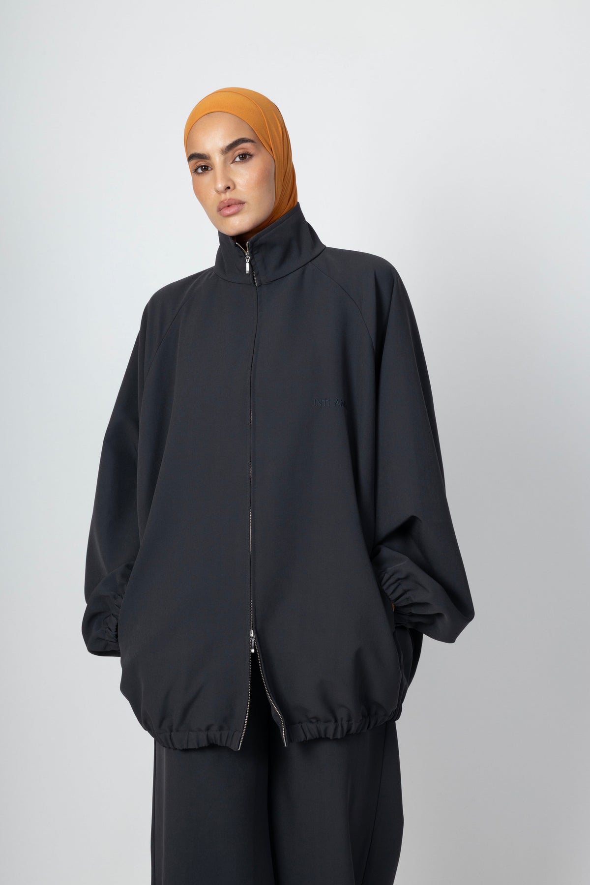 Track Jacket - Charcoal