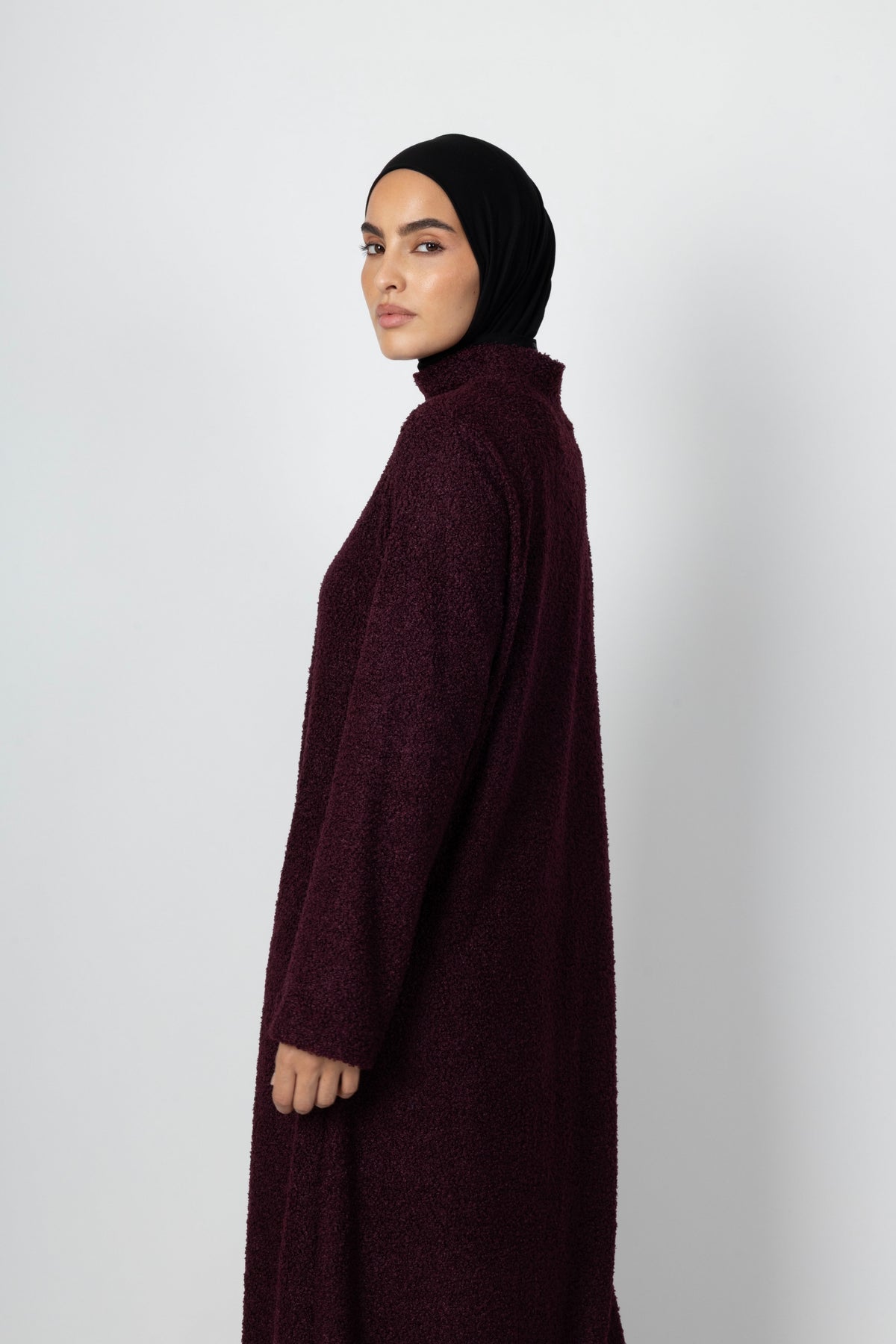 Teddy Dress - Bordeaux