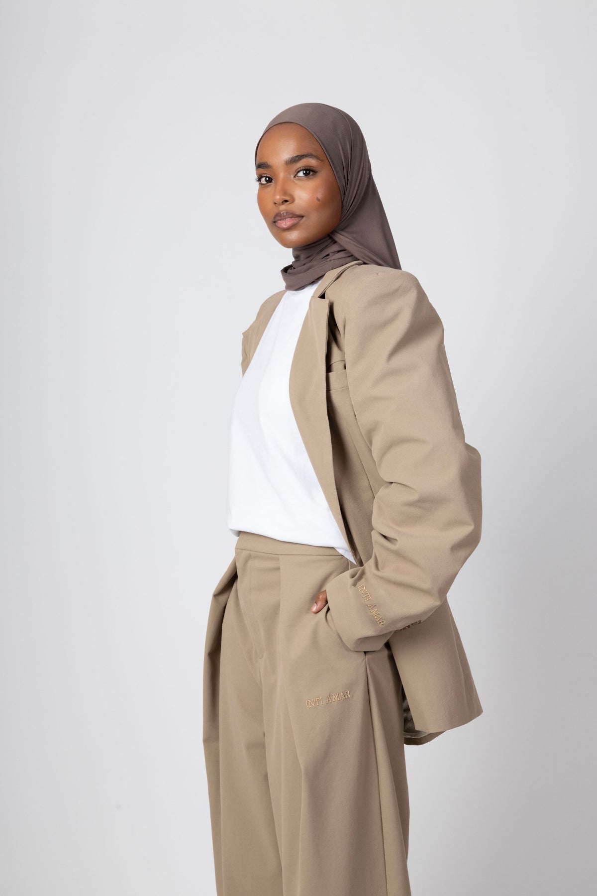 Statement Blazer - Sand