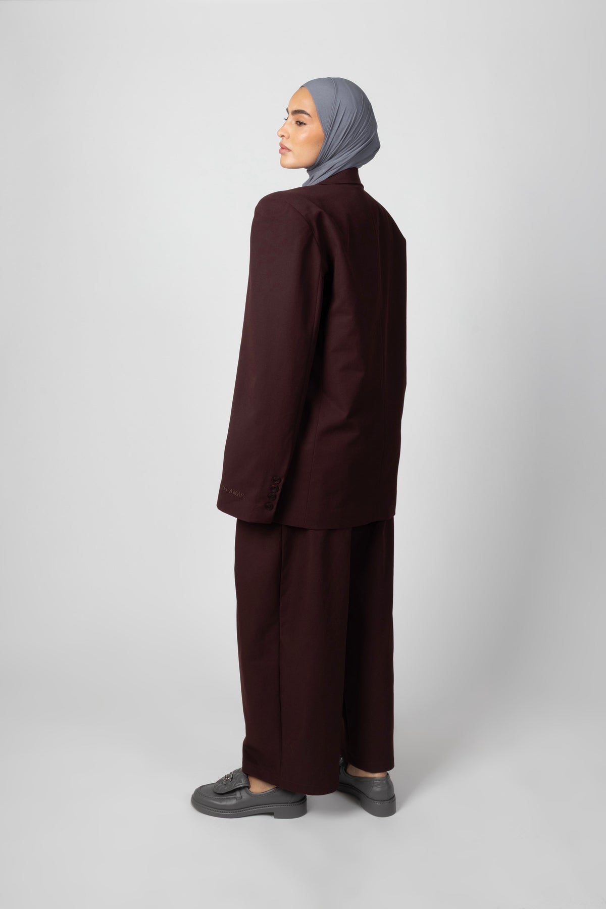 Statement Trousers - Bordeaux