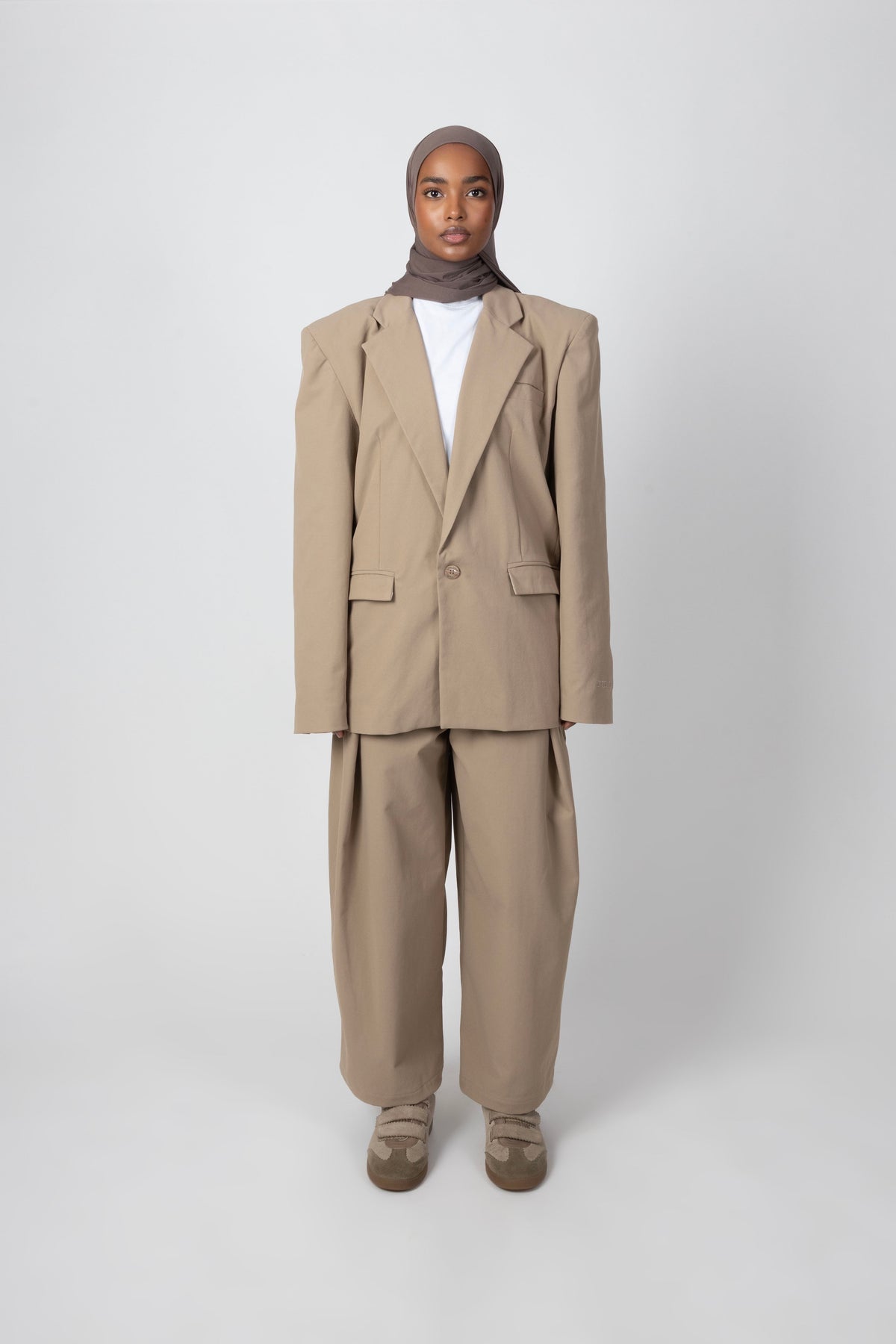 Statement Trousers - Sand