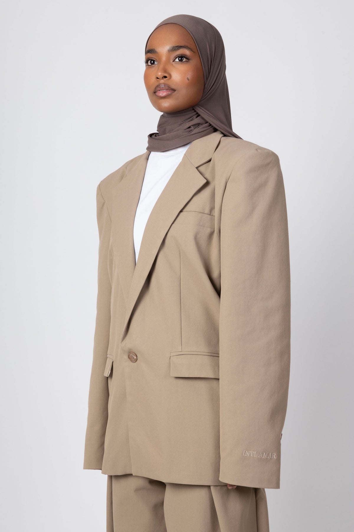 Statement Blazer - Sand
