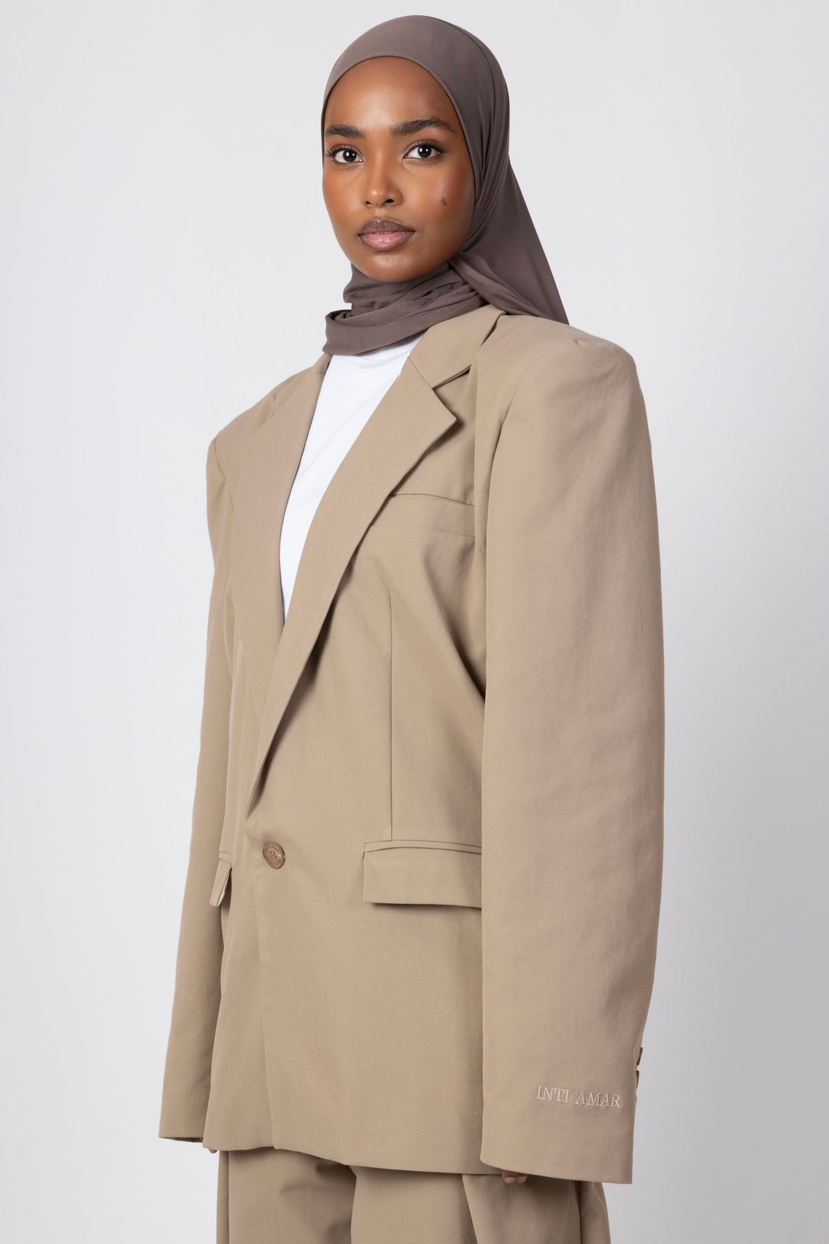 Statement Blazer - Sand