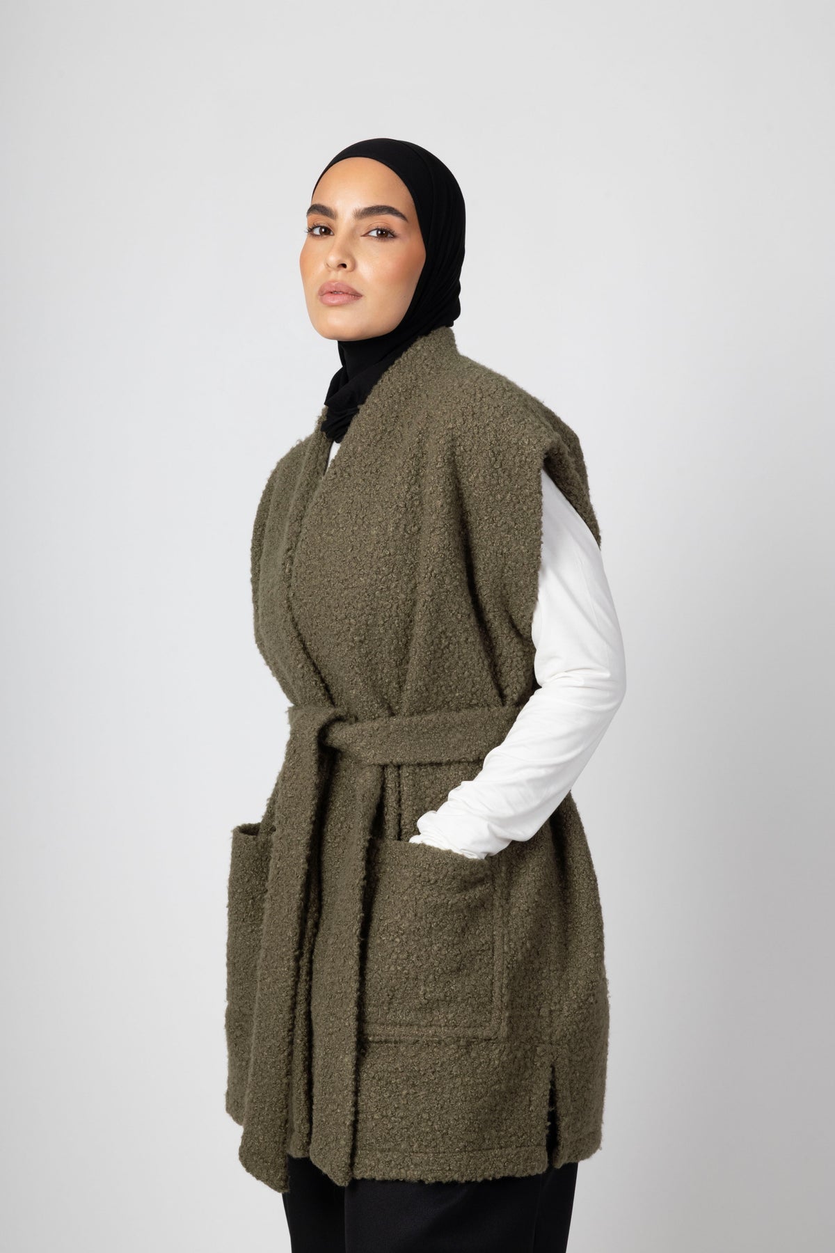 Cloud Gilet - Olive