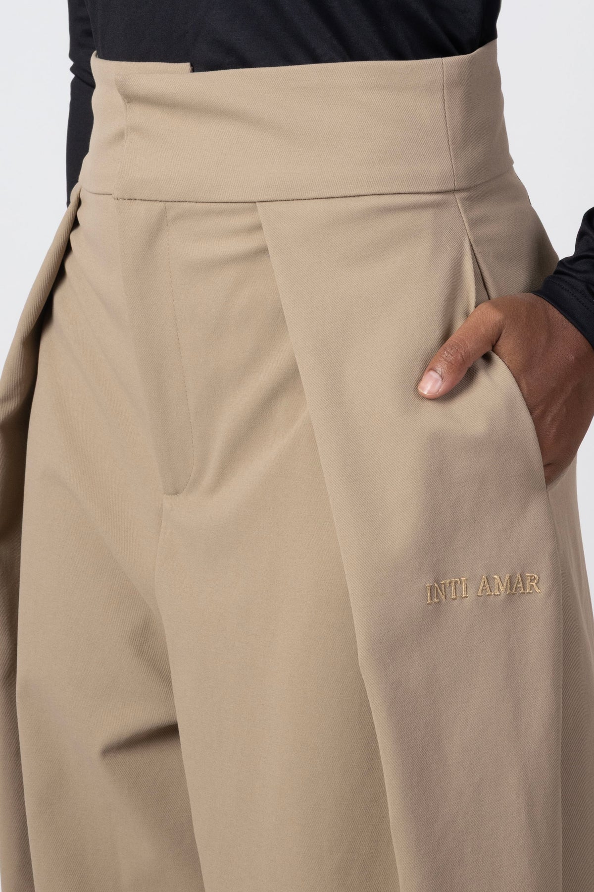 Statement Trousers - Sand