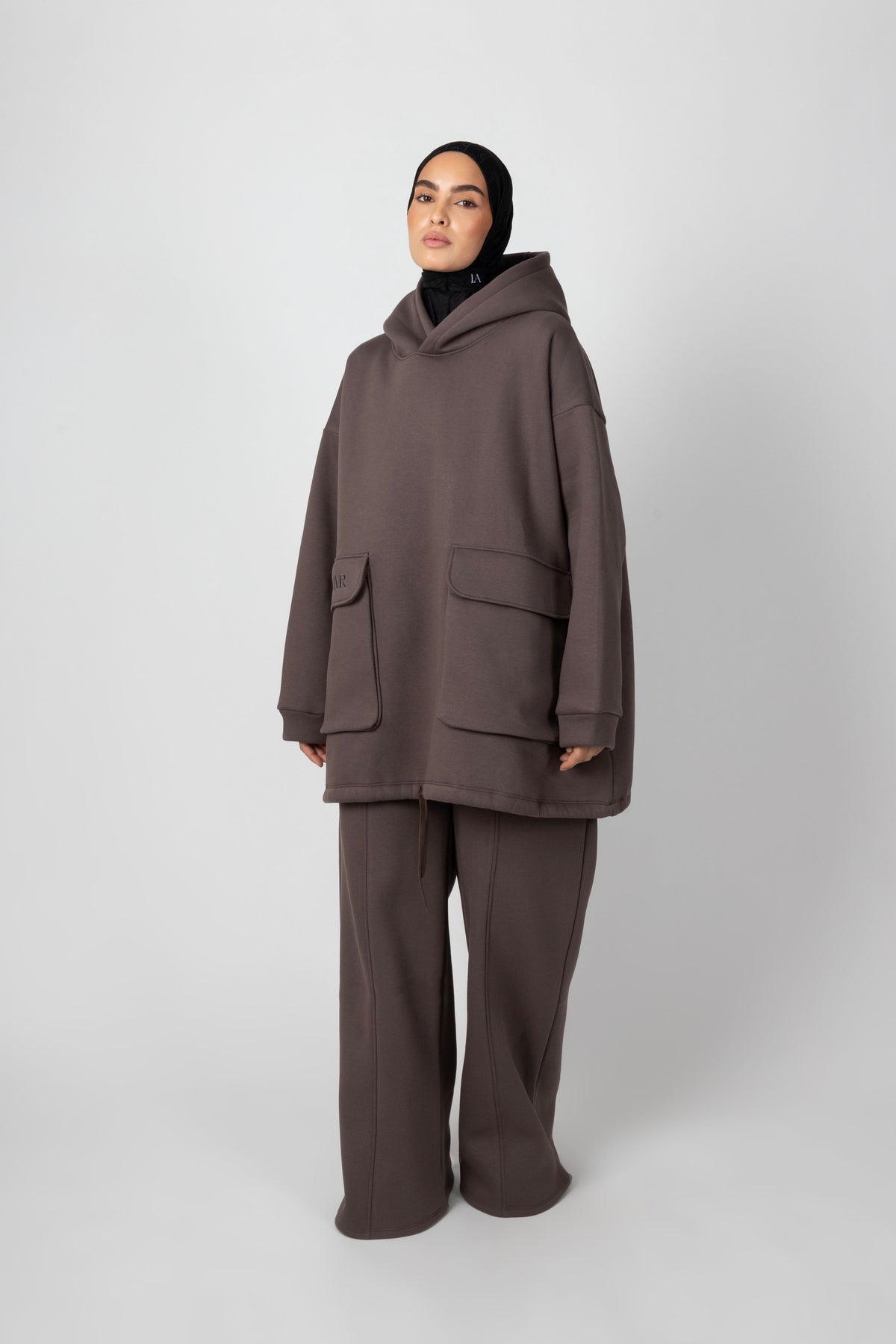 Soft Lounge Pocket Hoodie - Mushroom