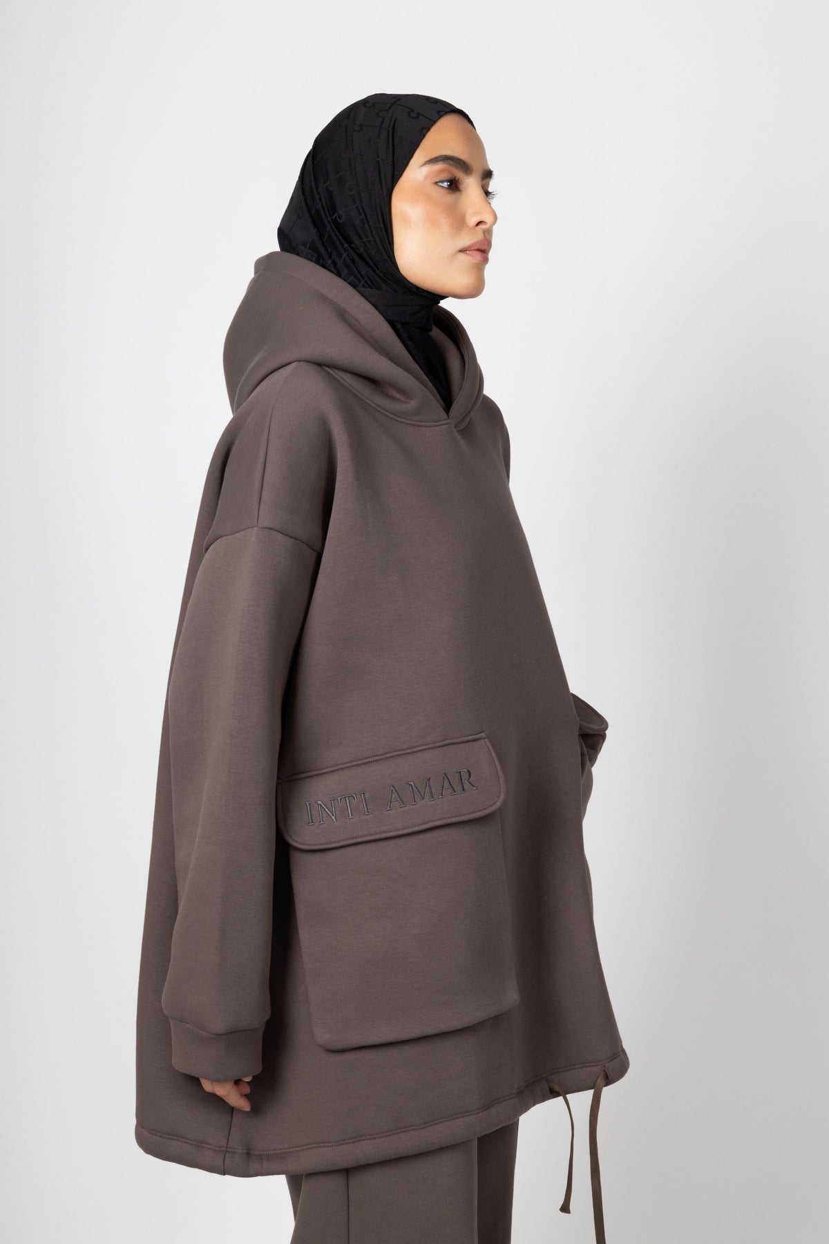 Soft Lounge Pocket Hoodie - Mushroom