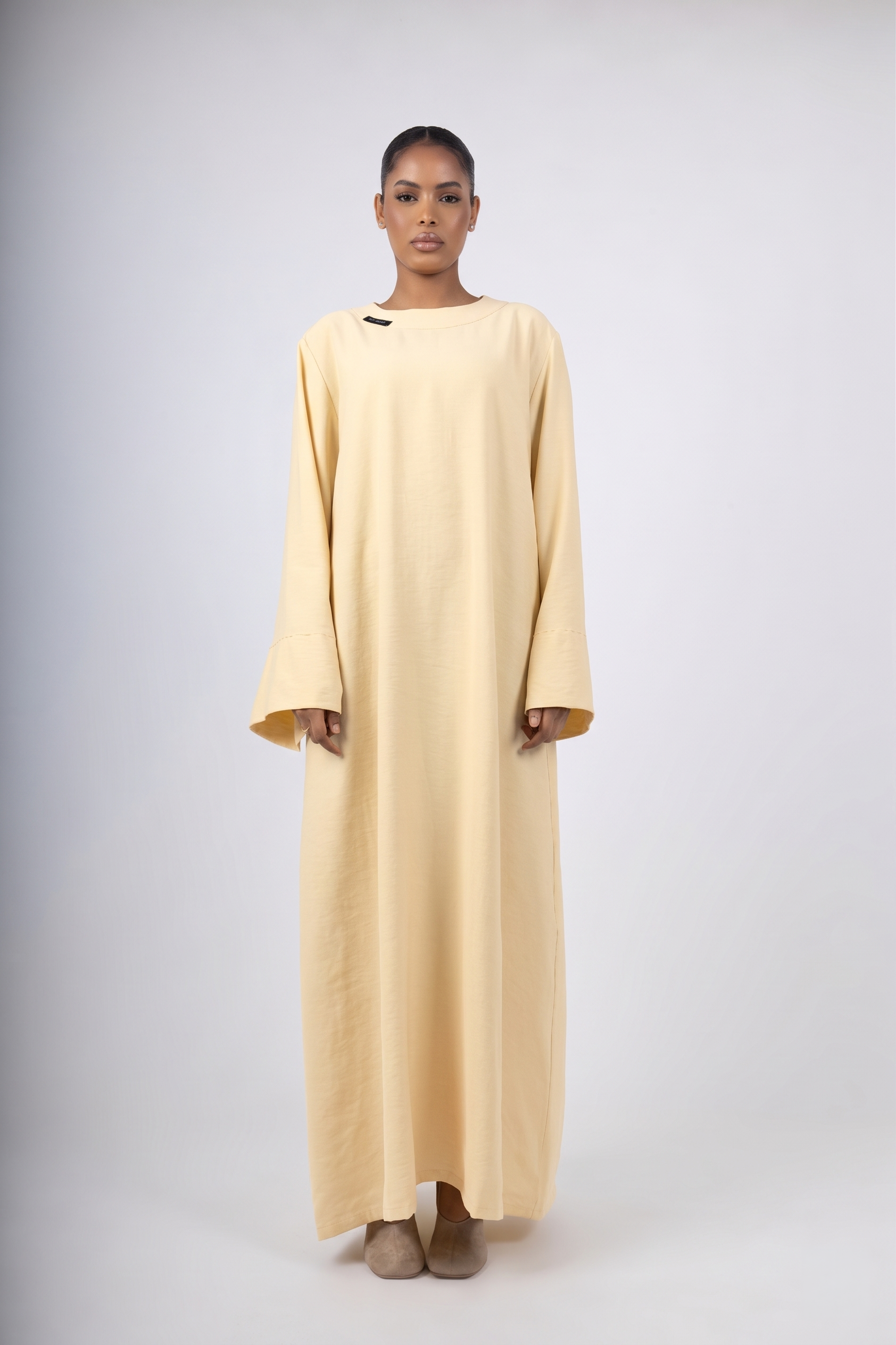 Abaya Signature - Butter Yellow