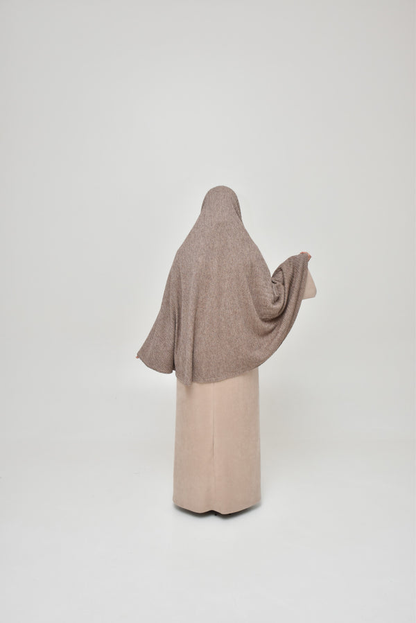 Poncho/Khimar - Sand