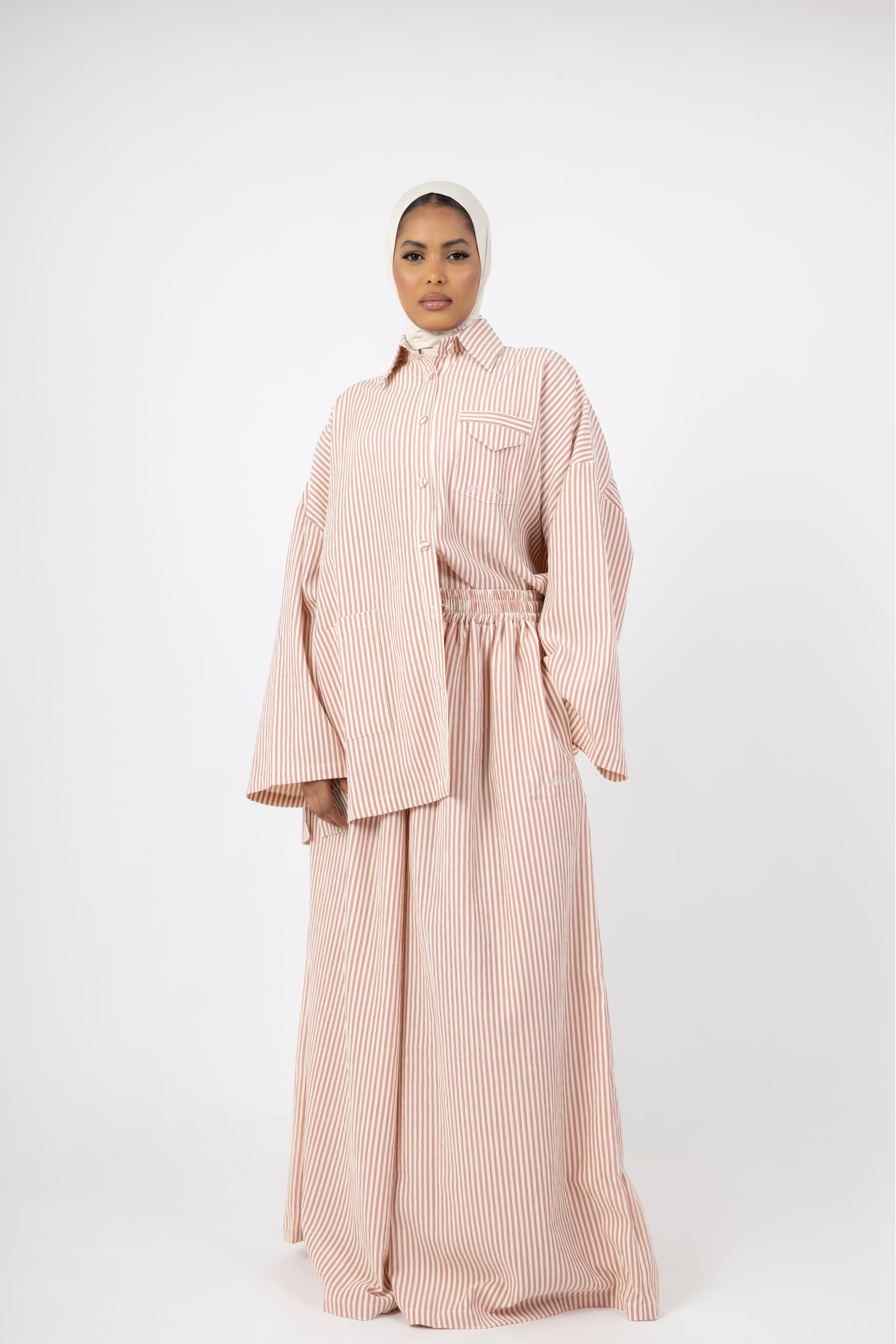 Solea Stripe Twinset - Sienna
