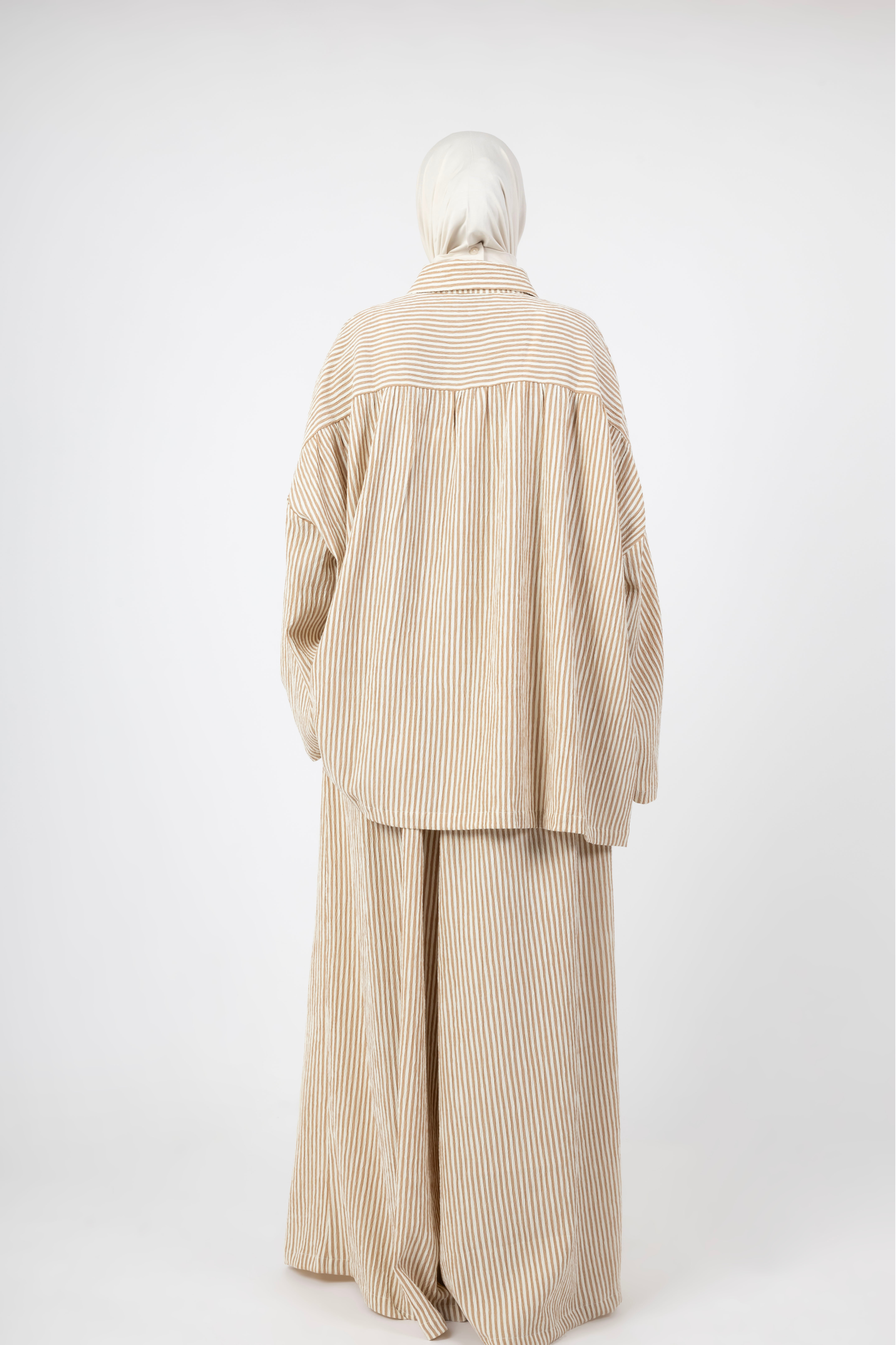 Solea Stripe Twinset - Dune