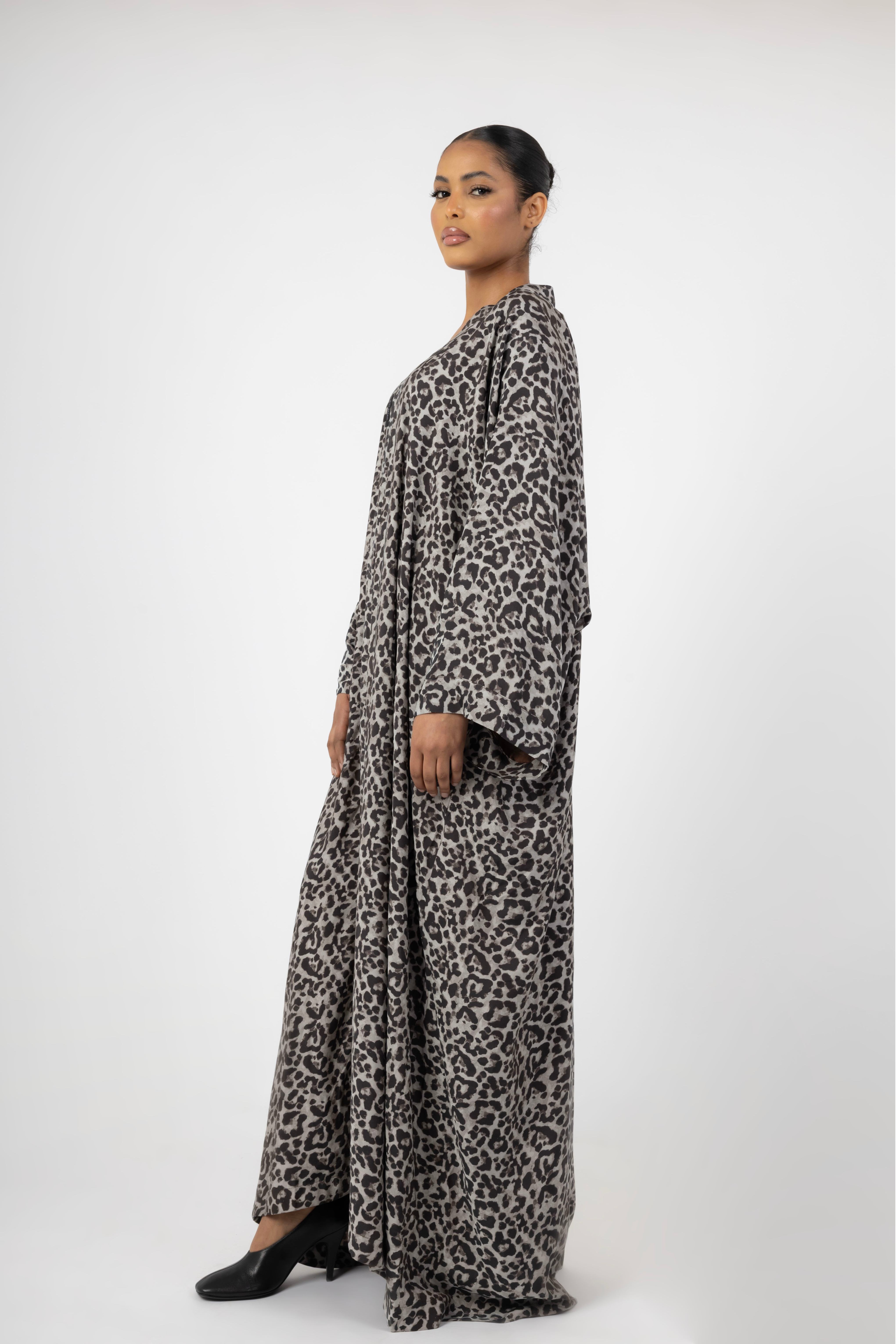 Abaya Verona - Leopard