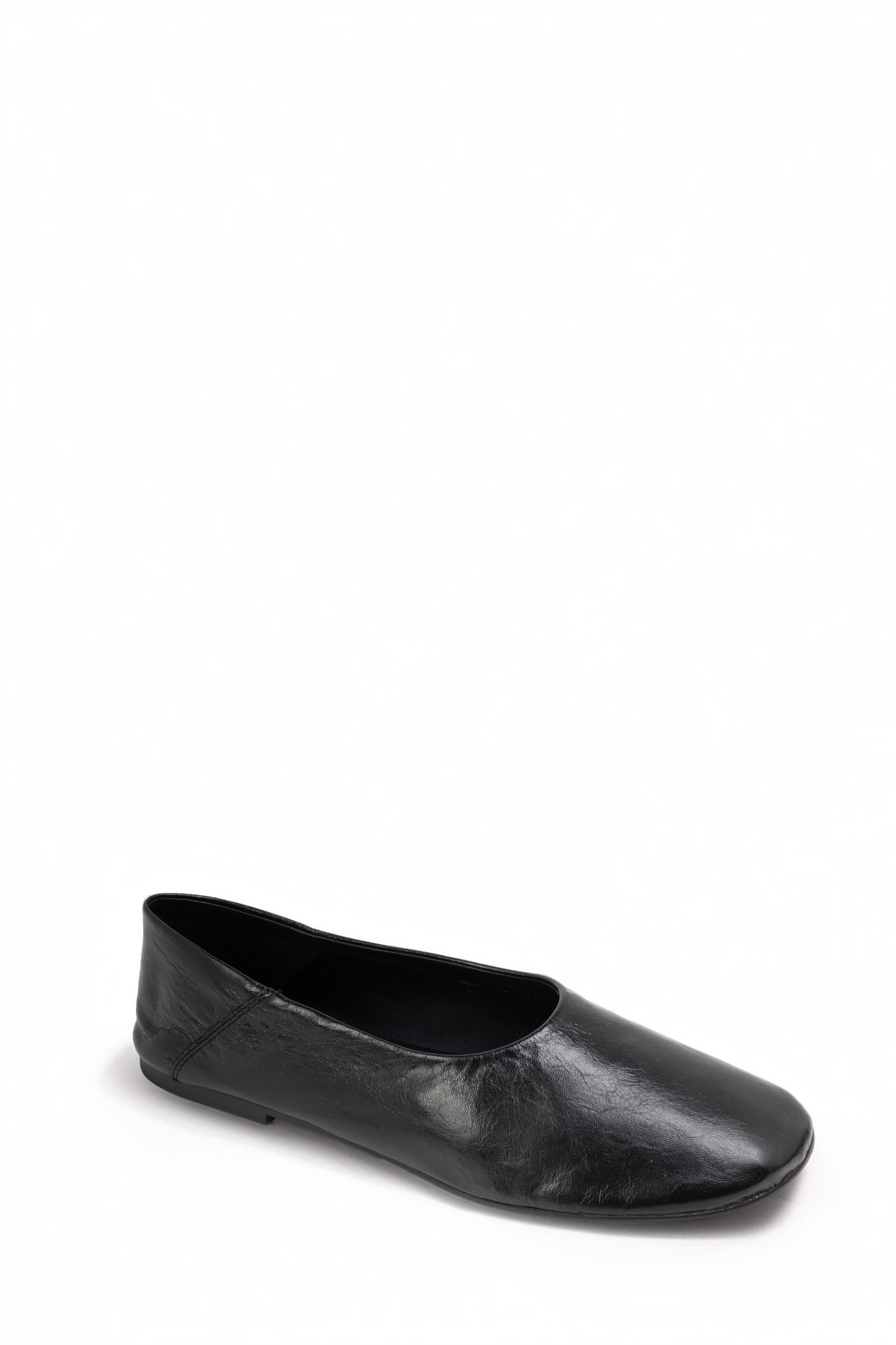 Anfa Flat Leather - Black