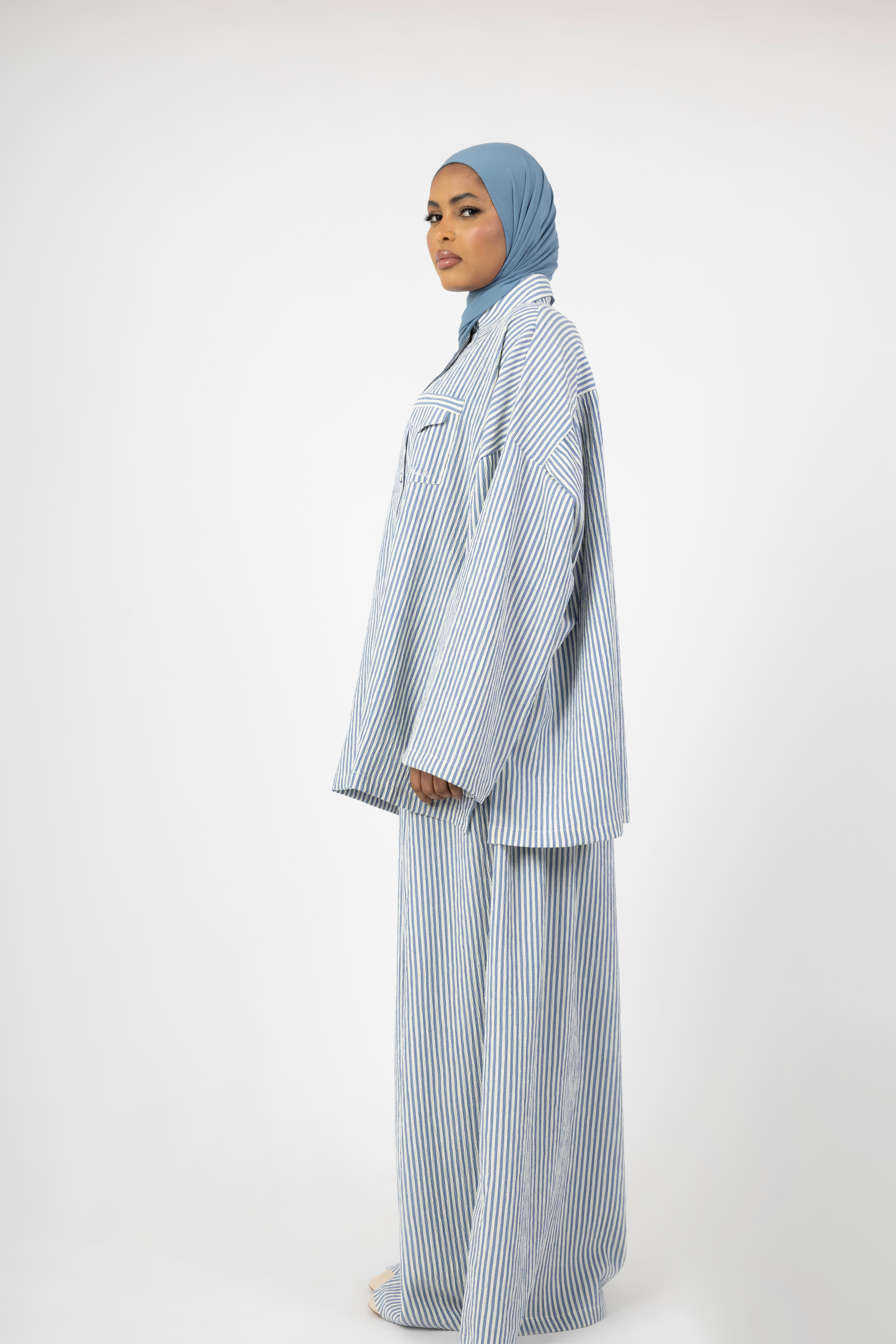 Solea Stripe Twinset - Coast