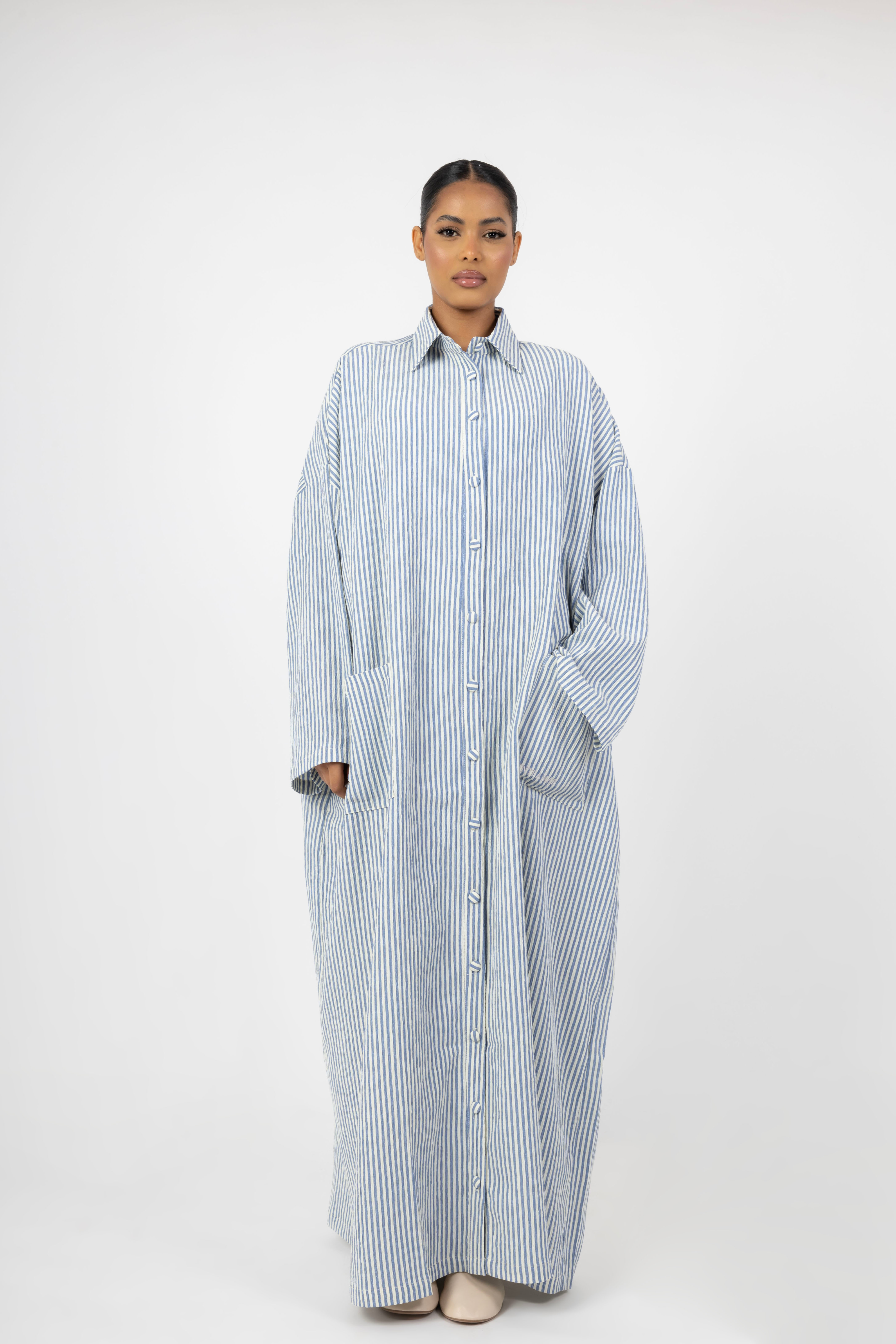 Solea Stripe Dress - Coast