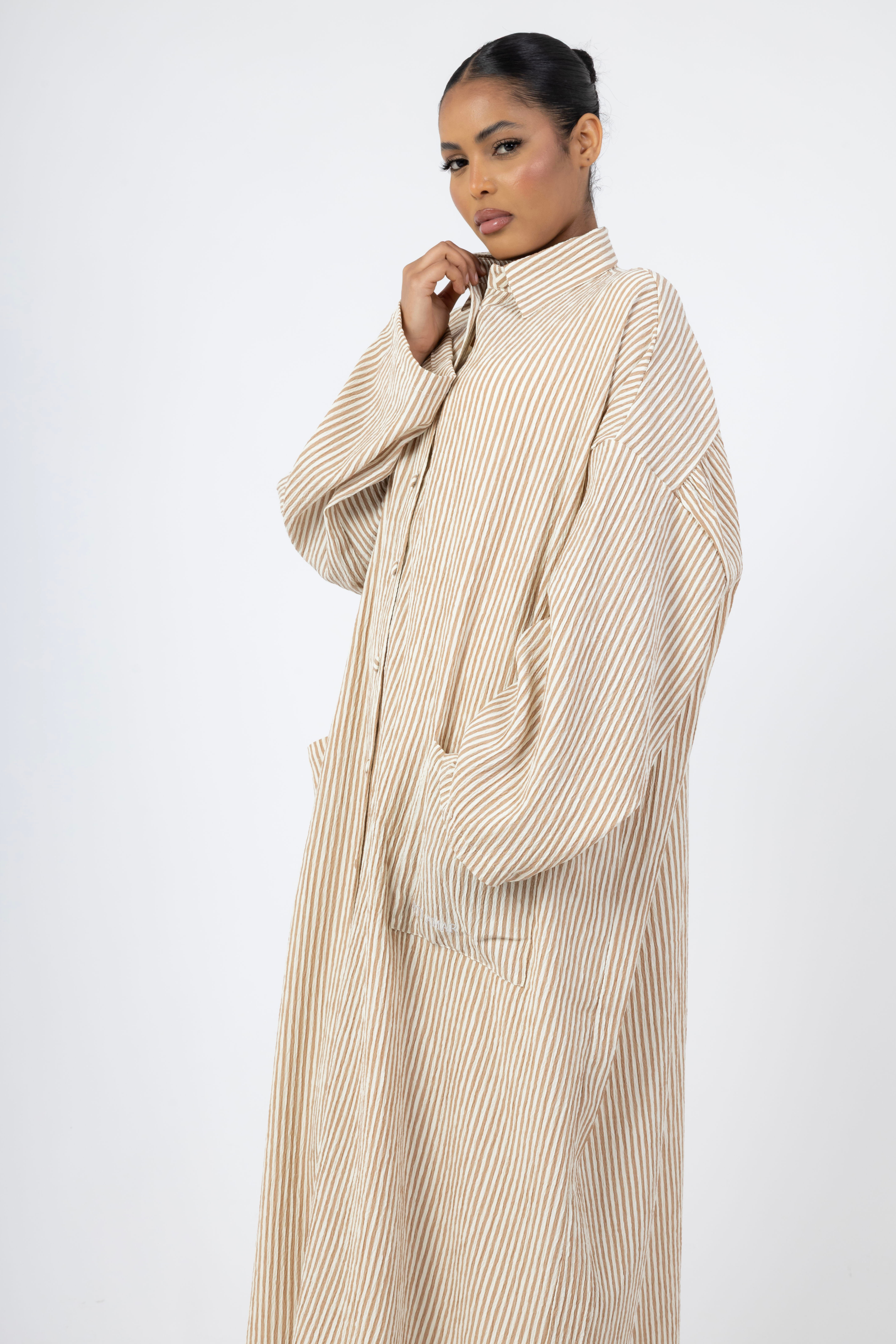 Solea Stripe Dress - Dune