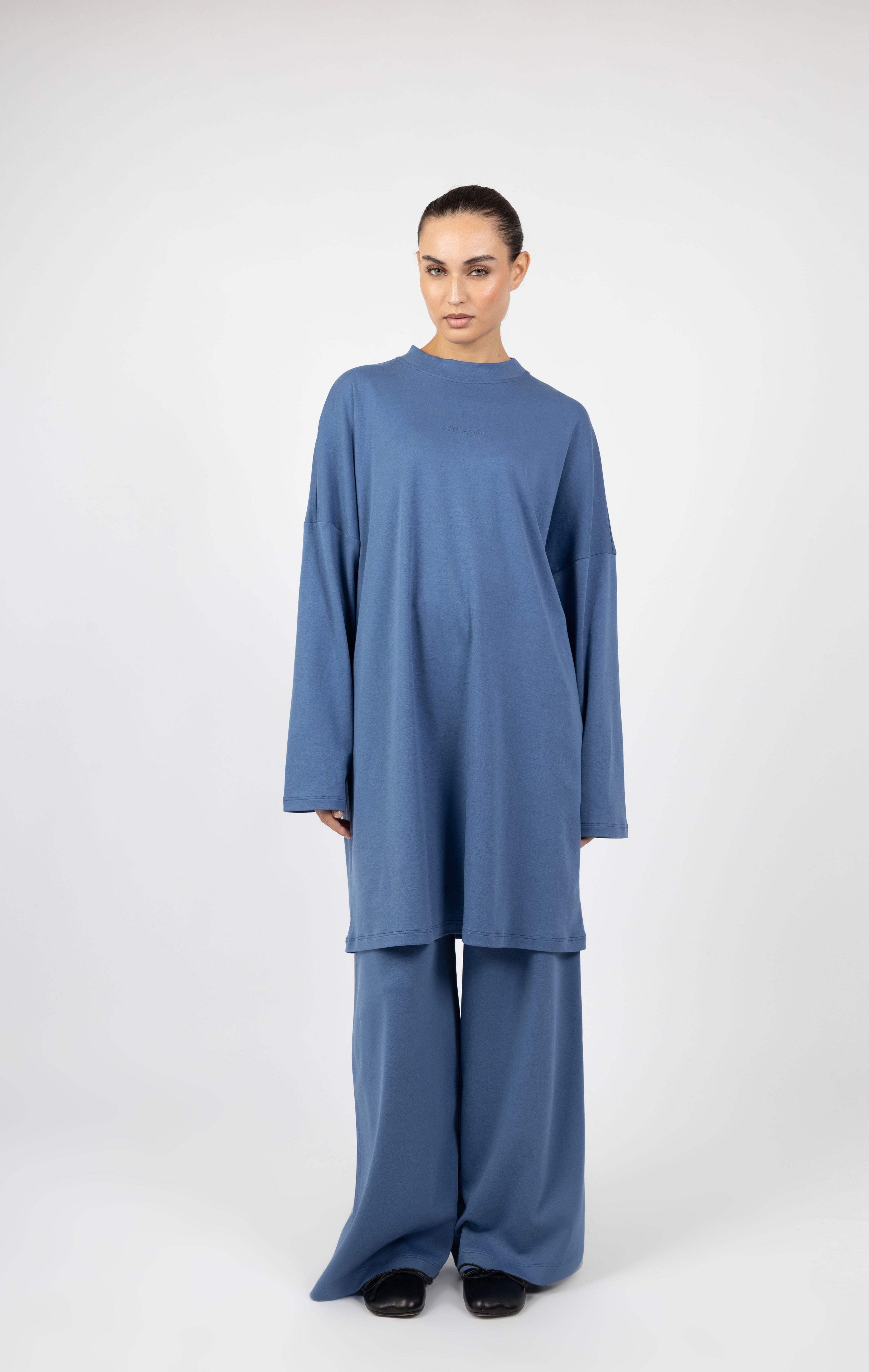 Cotton Co-ord - Indigo