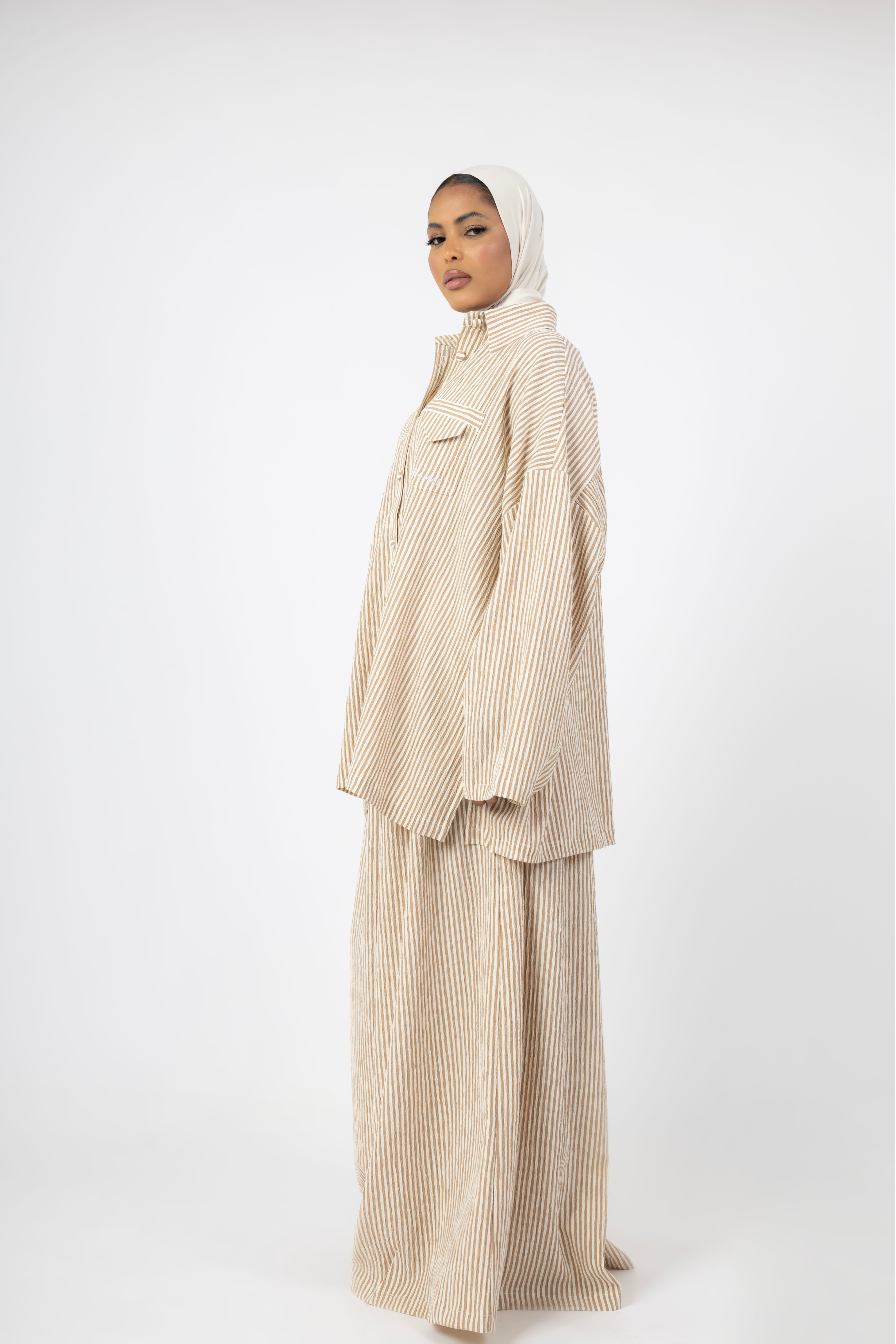 Solea Stripe Twinset - Dune