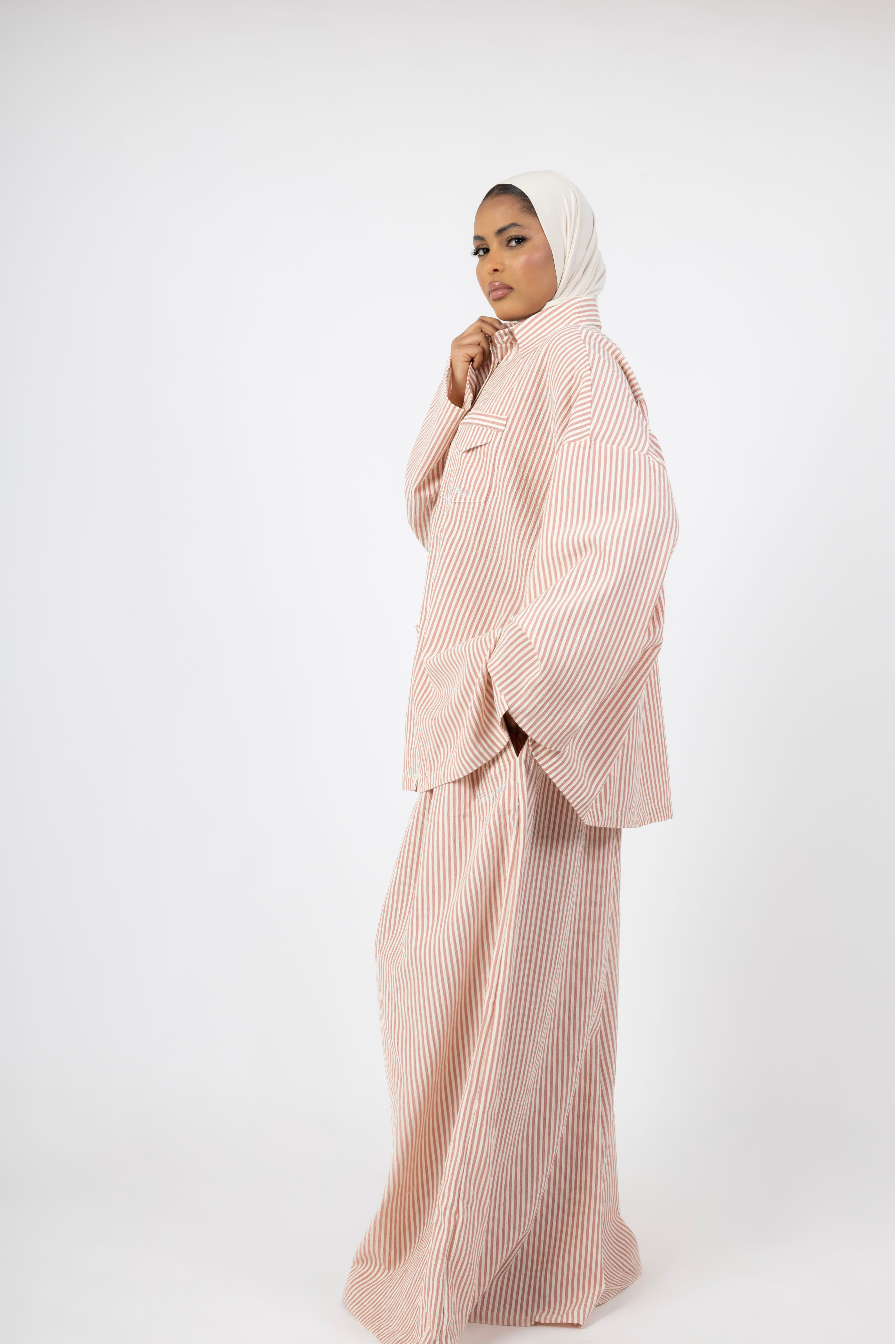 Solea Stripe Twinset - Sienna