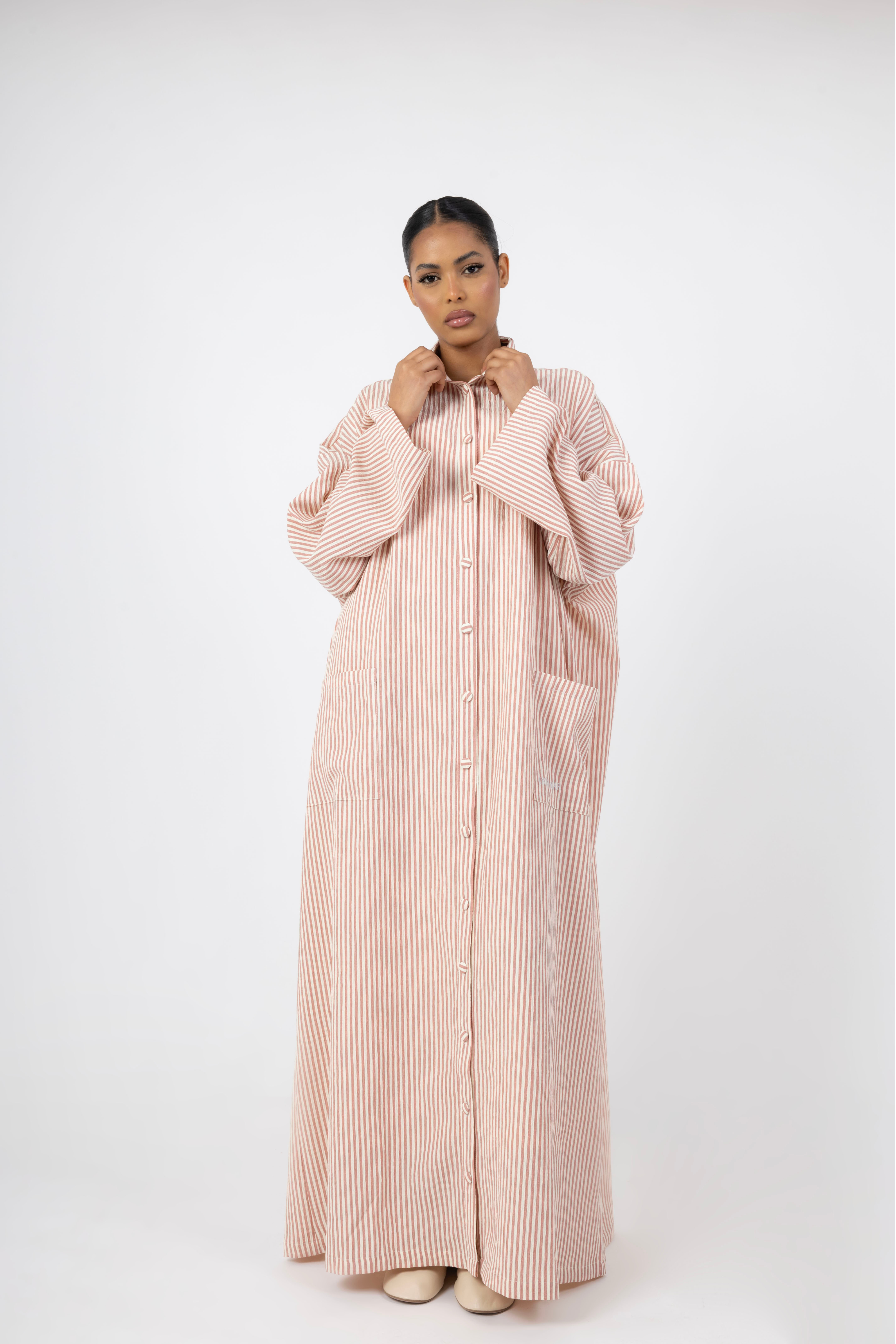 Solea Stripe Dress - Sienna