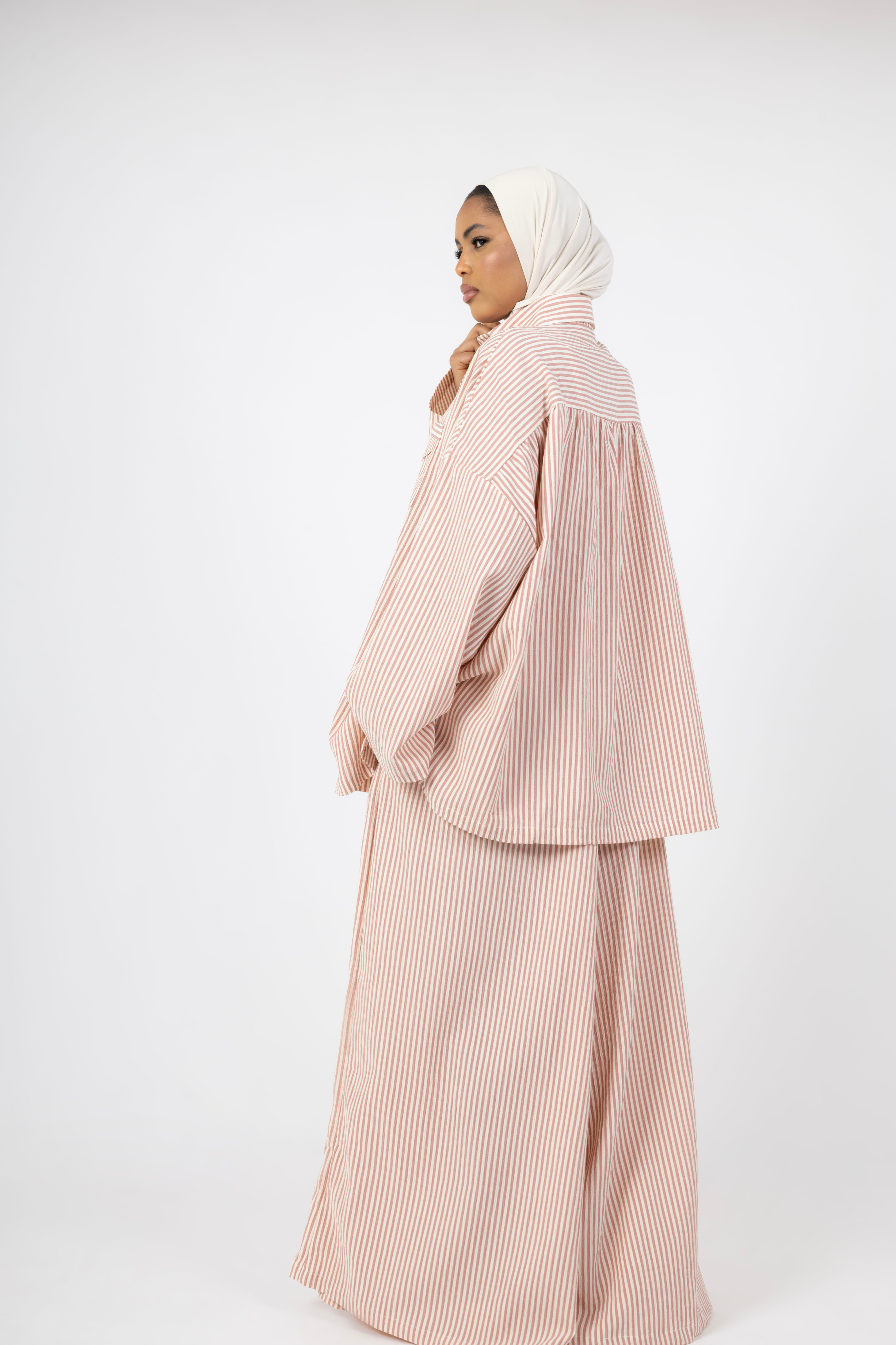 Solea Stripe Twinset - Sienna