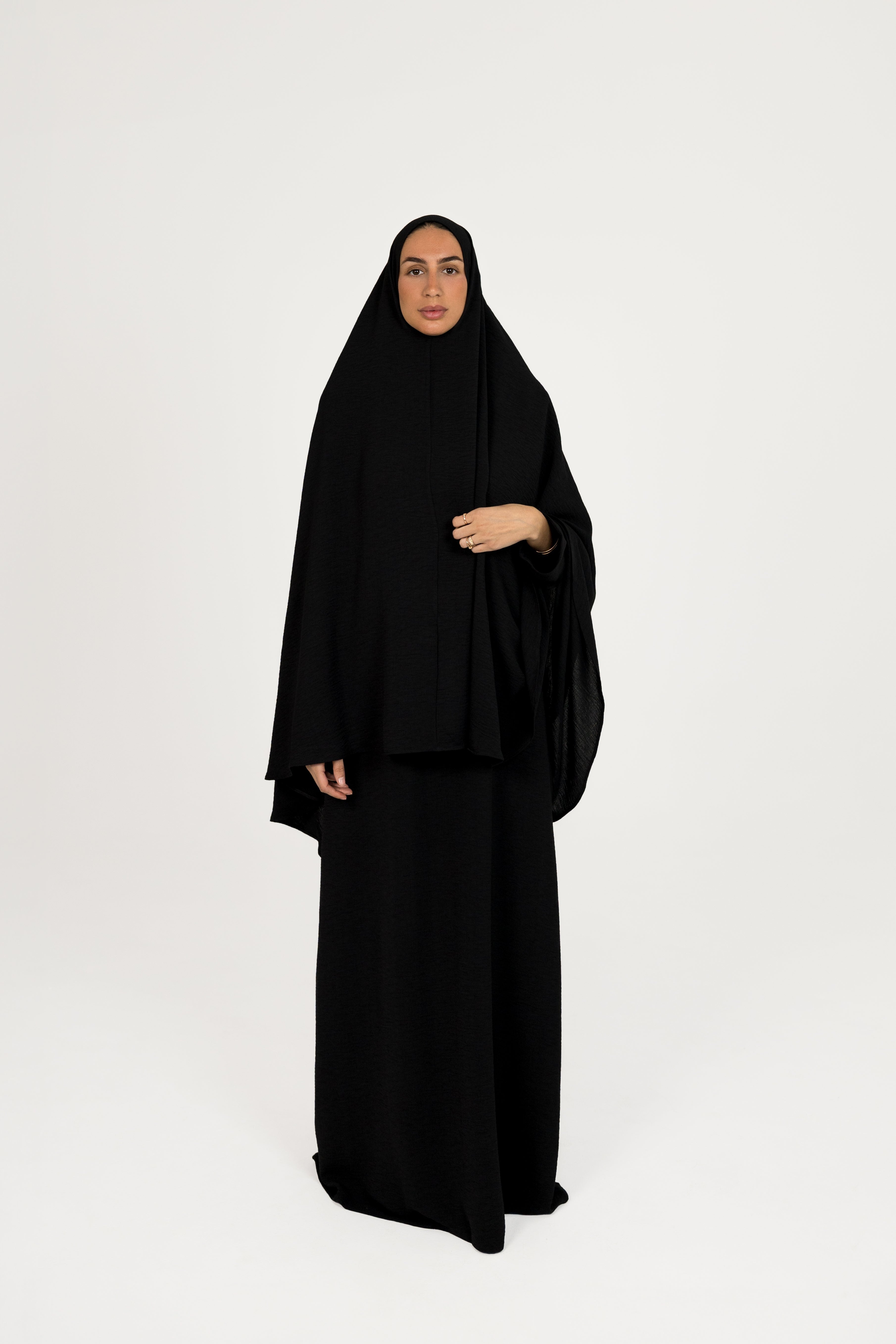 Essence Khimar Set - Black