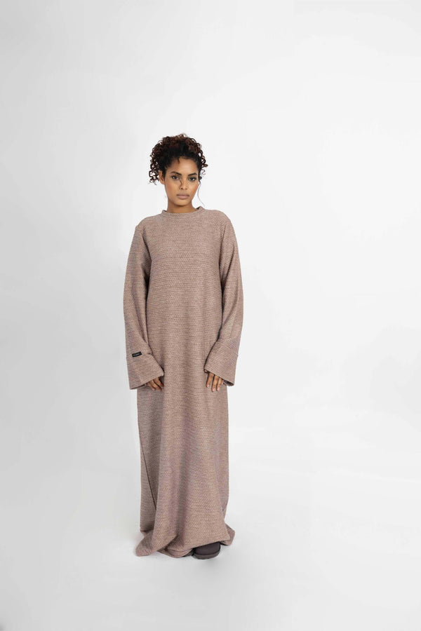 ABAYA Knitted - Sand