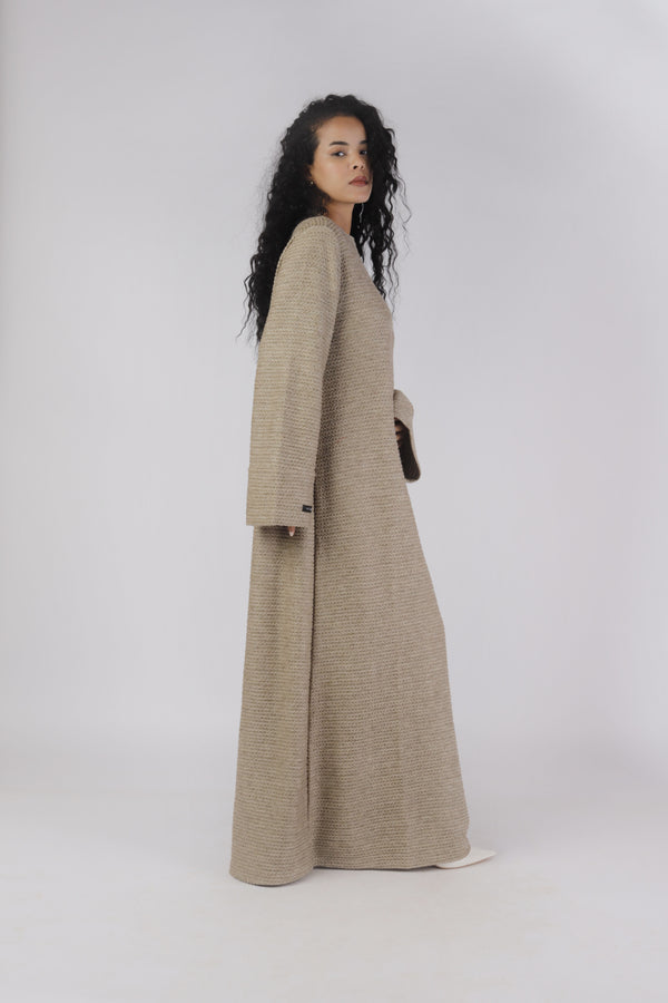 ABAYA Knitted - Desert