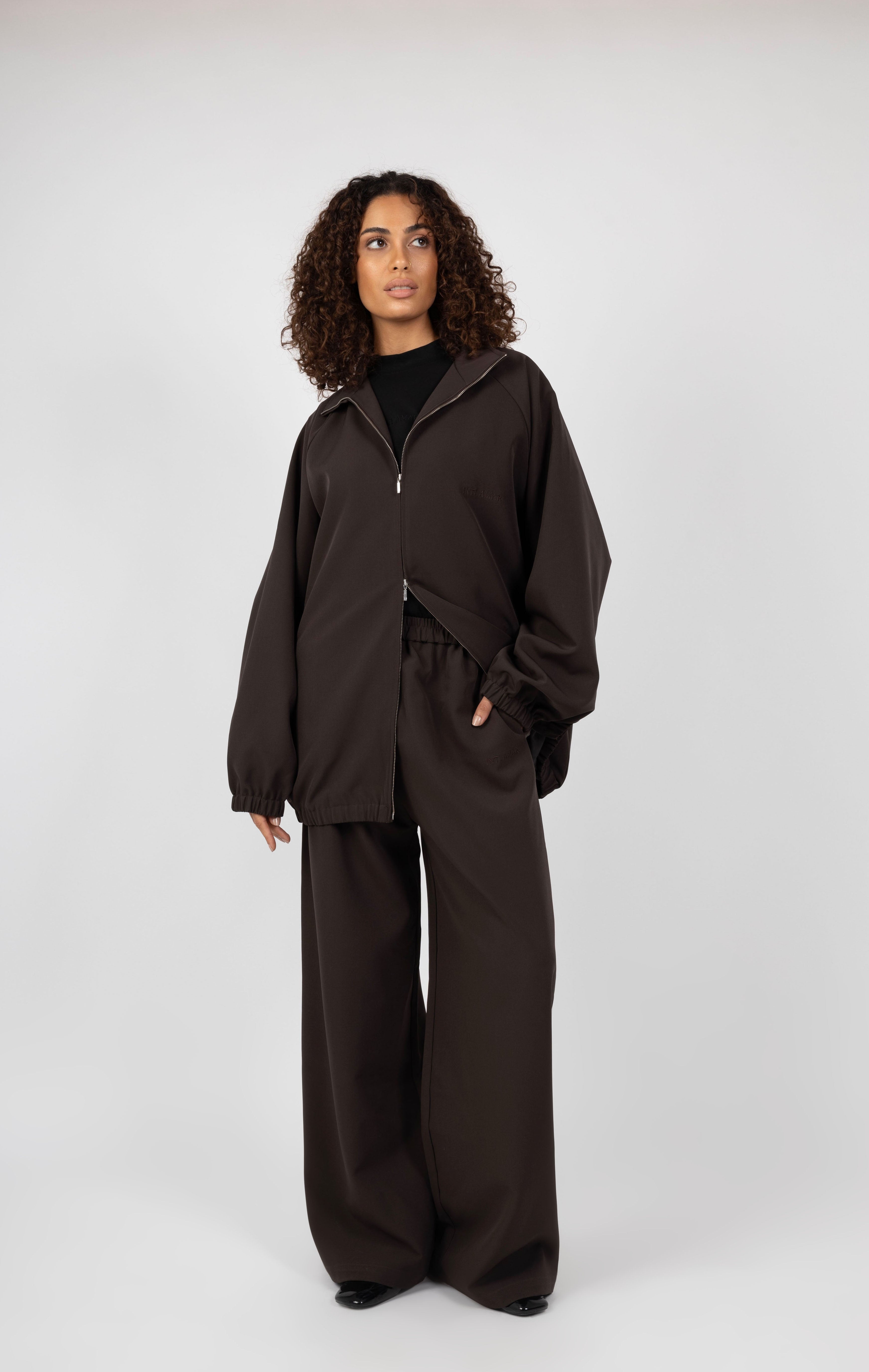 Track Jacket - Espresso