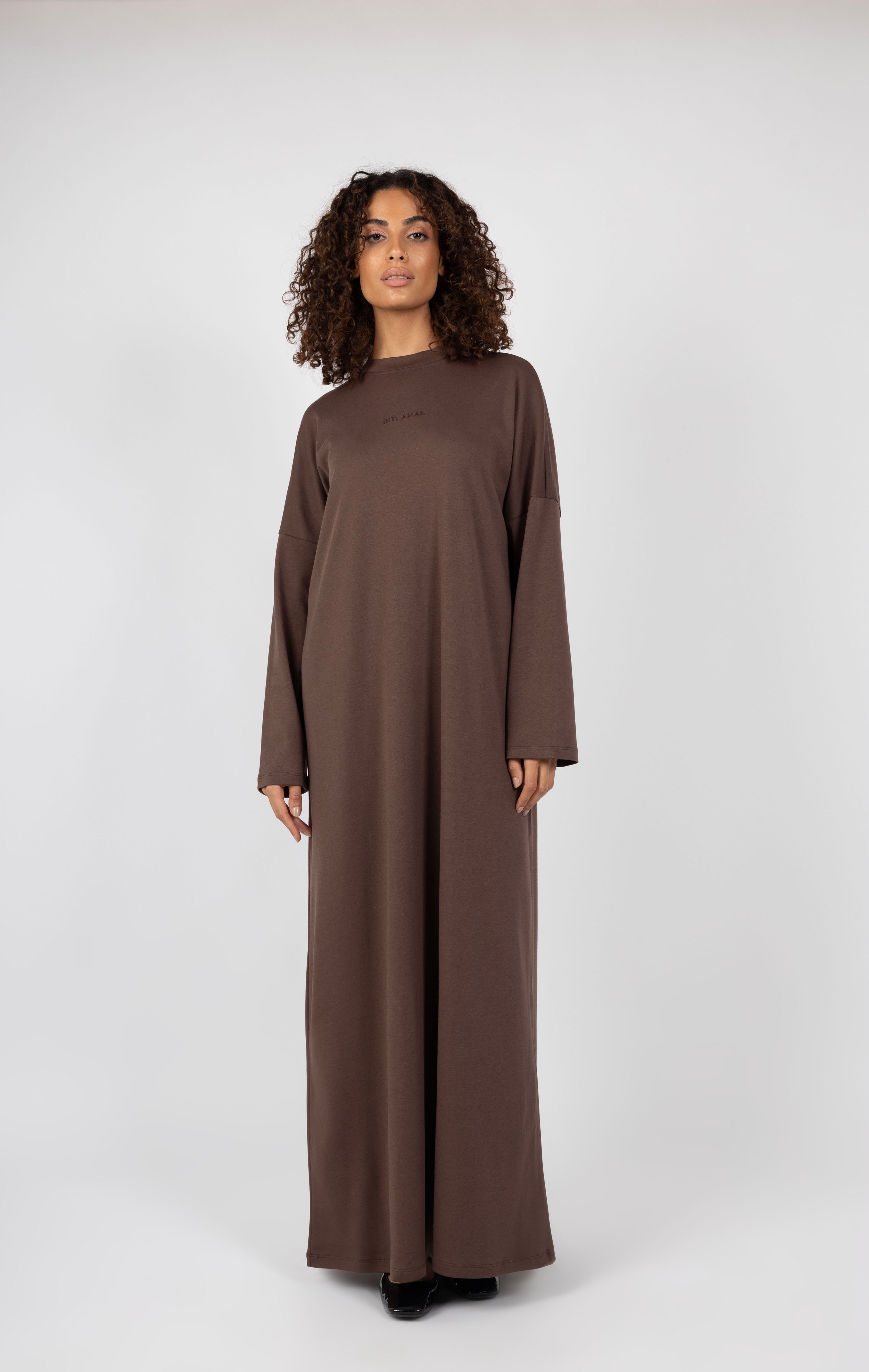 Cotton Dress - Cocoa