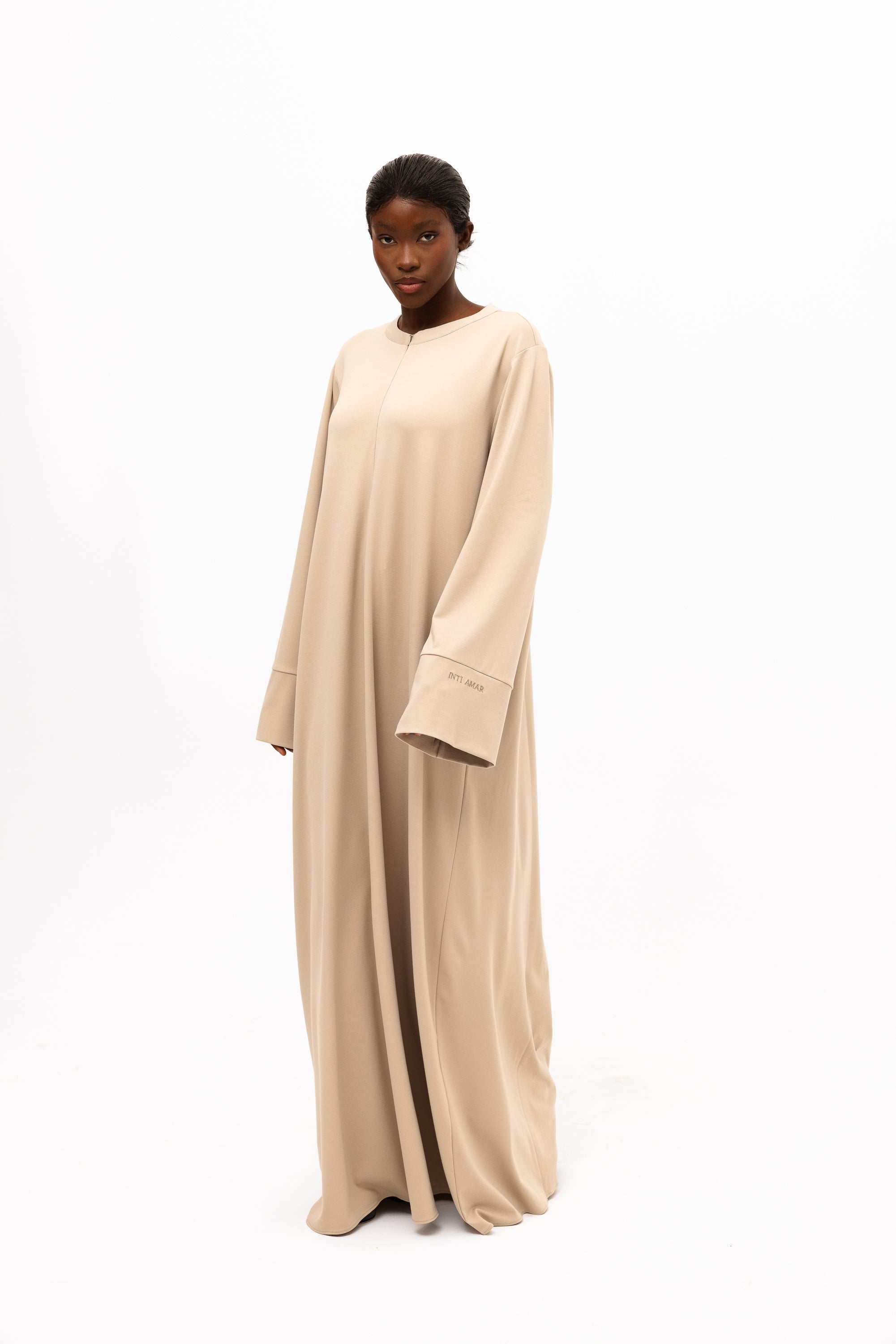 Bamboo Khimar Set - Silk Sand