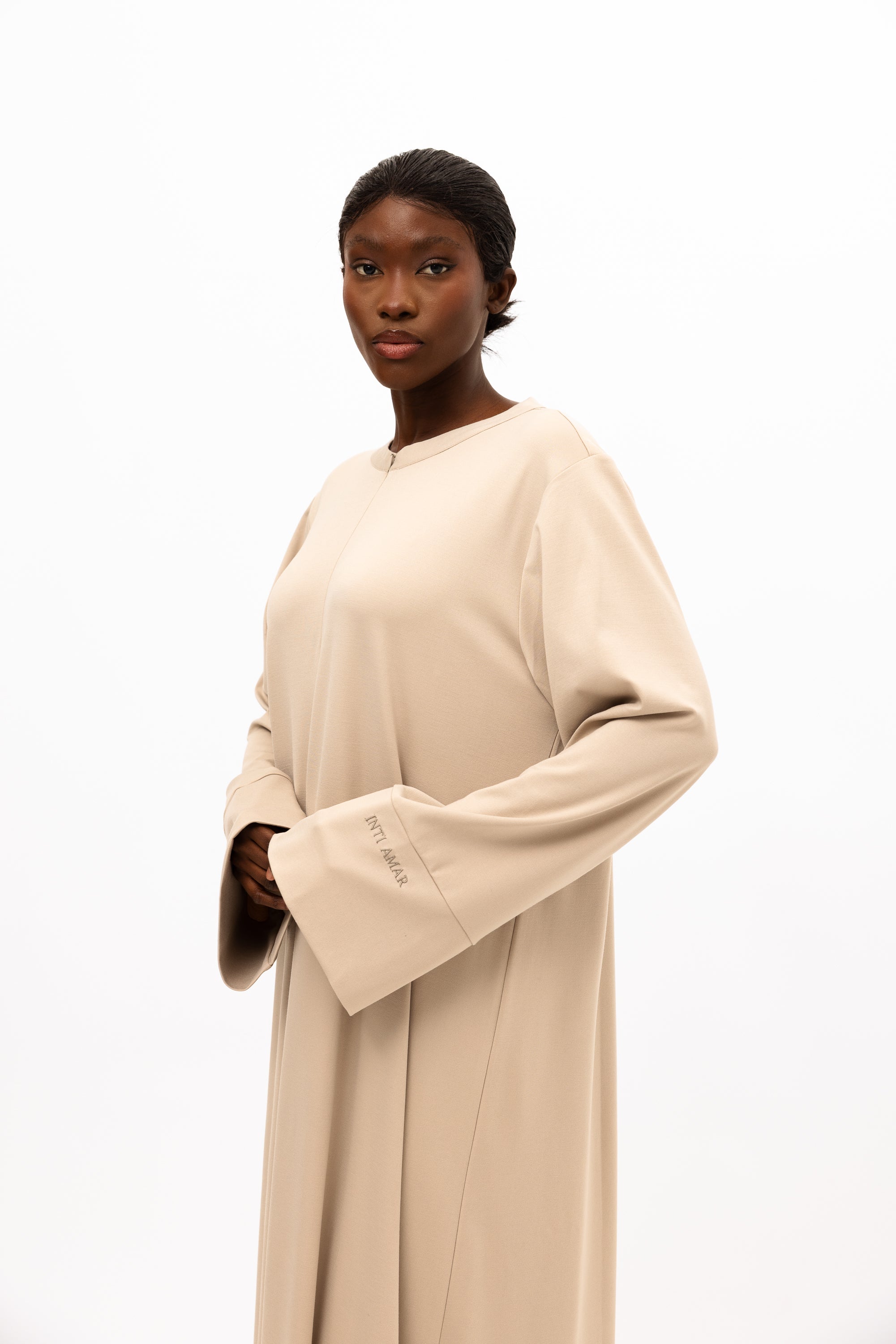 Bamboo Khimar Set - Silk Sand