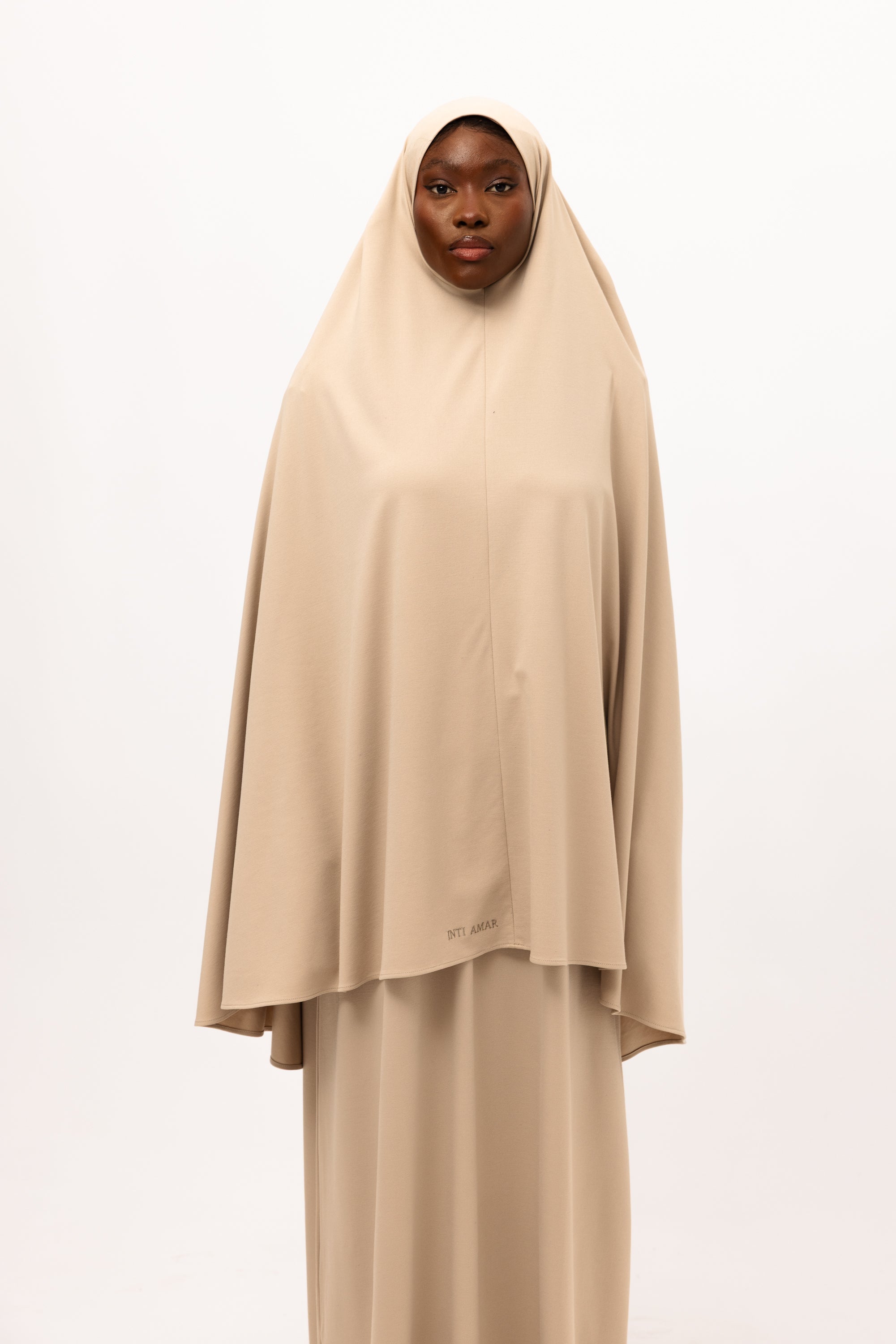 Bamboo Khimar Set - Silk Sand