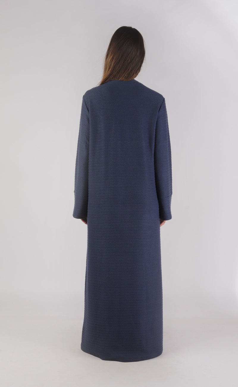 ABAYA Knitted - Dark Blue