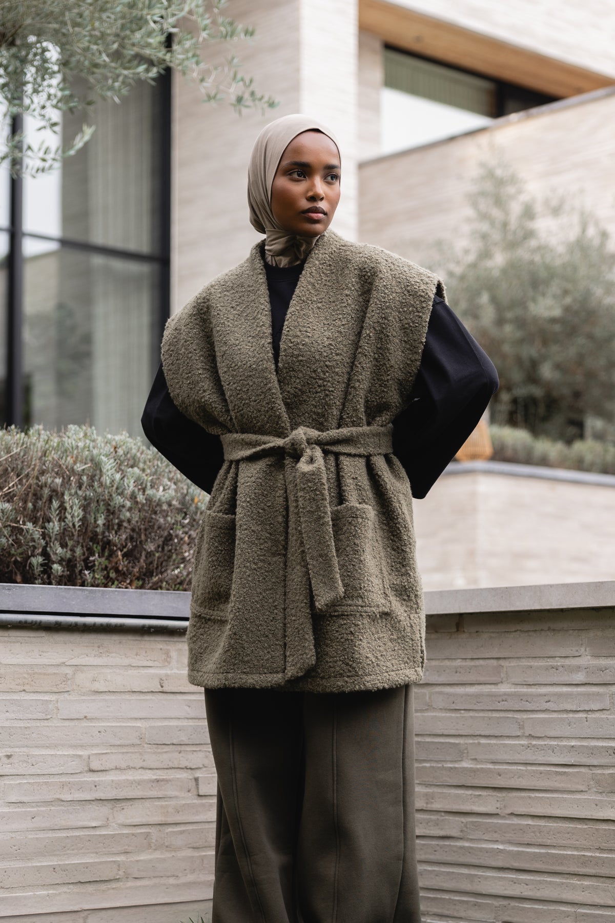 Cloud Gilet - Olive