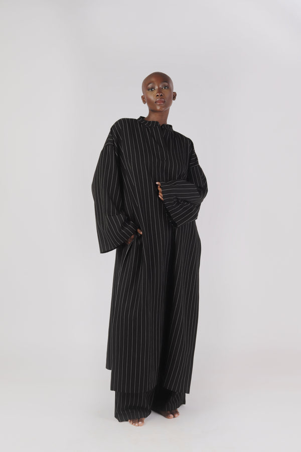 Twinset Pinstripe – Black